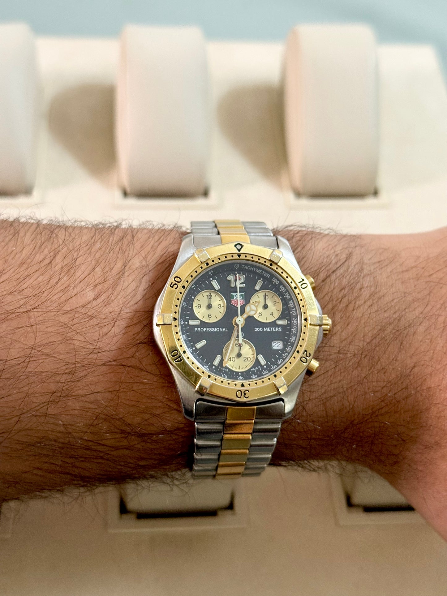 🟢 Tag Heuer Professional 200 Chrono + Box 🟢