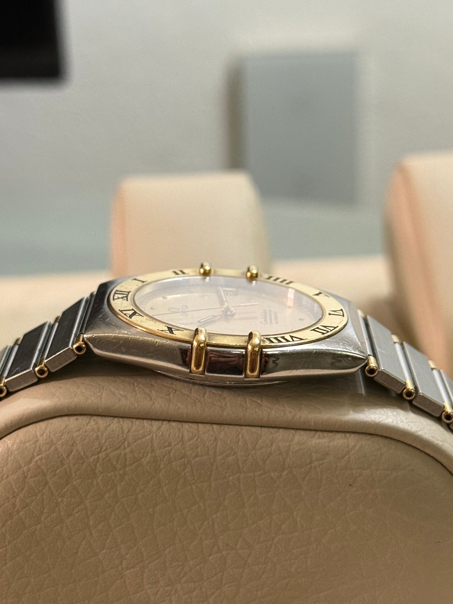 🟢 Omega Constellation Manhattan Automático Oro 🟢