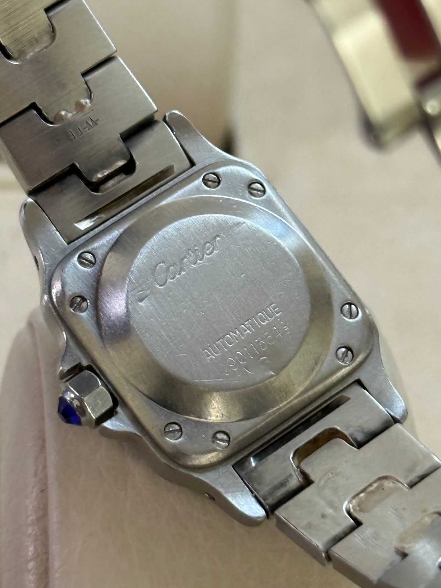 🟢 Cartier Santos Galbée (S) 🟢