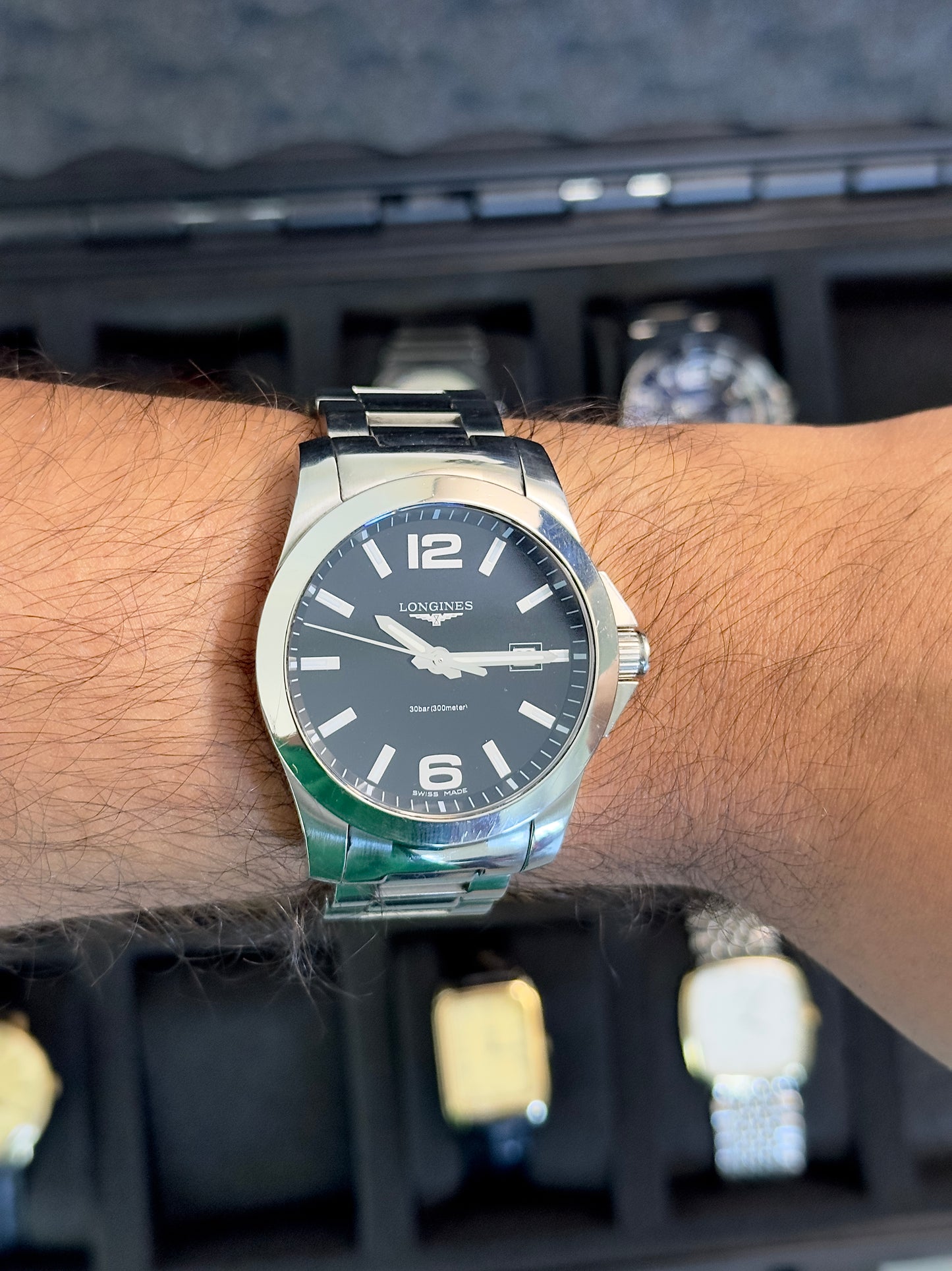 Longines Conquest w/Box