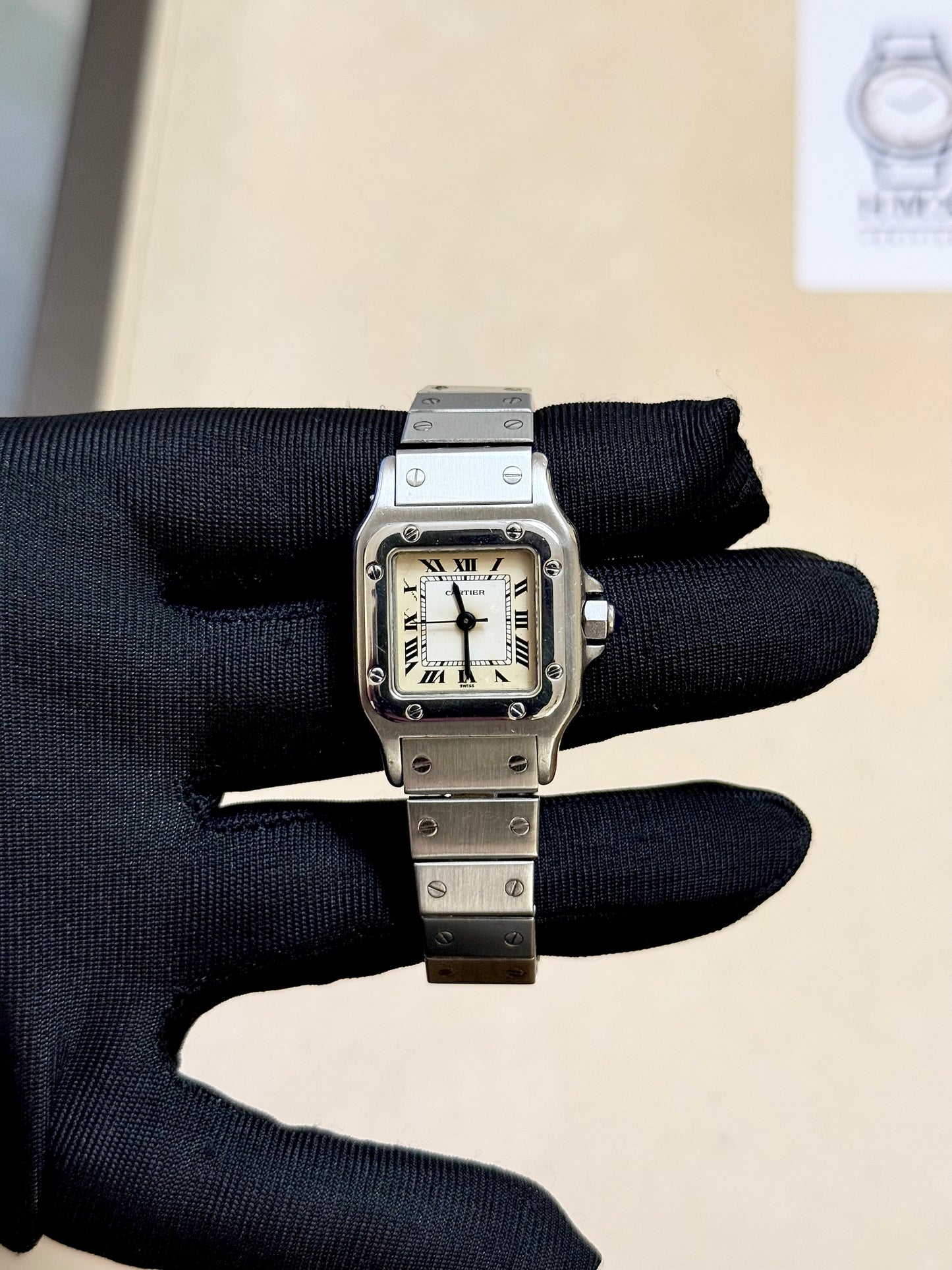 🟢 Cartier Santos Galbée (S) 🟢