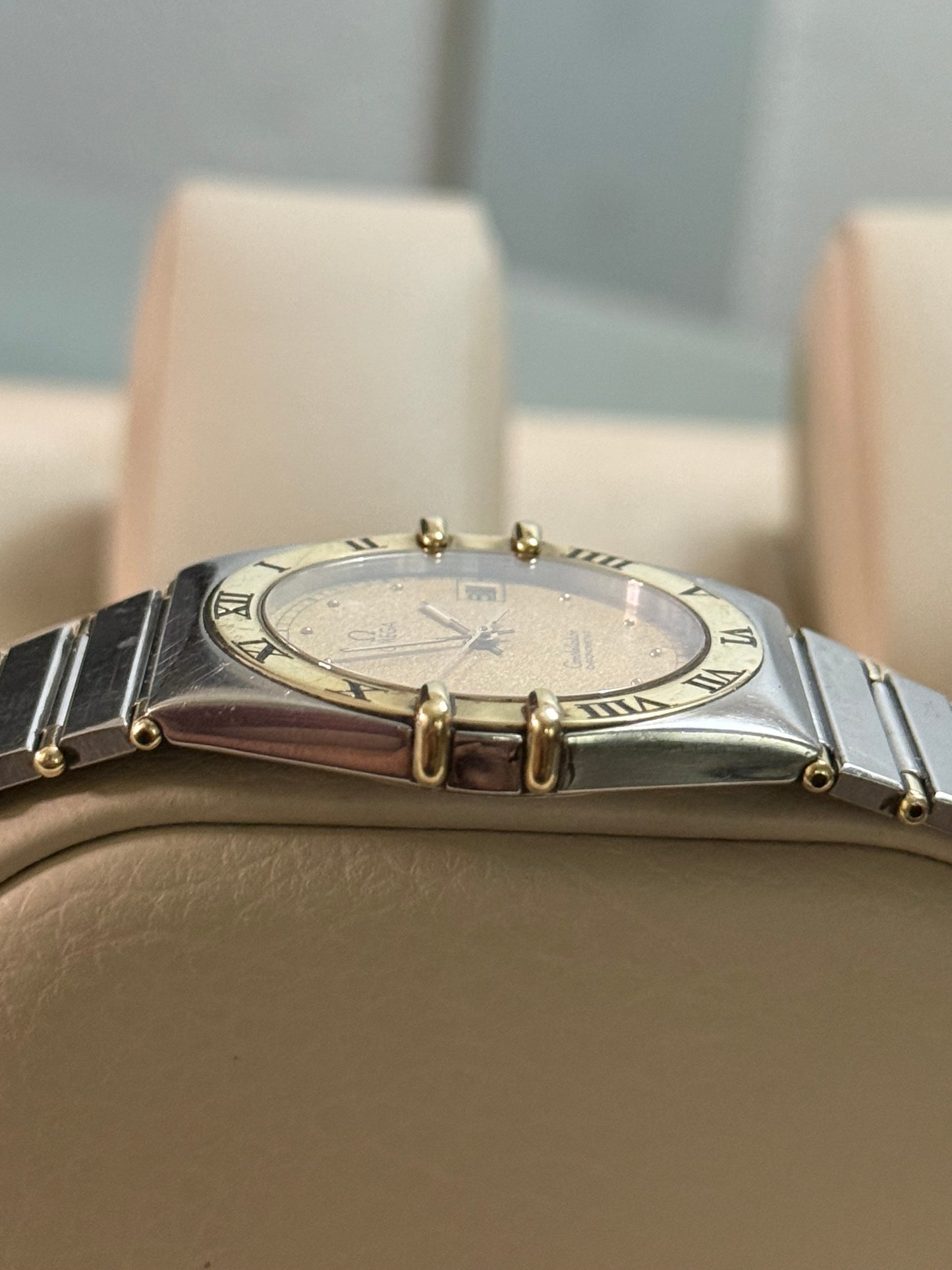 🟢 Omega Constellation Manhattan Oro + Papers 🟢