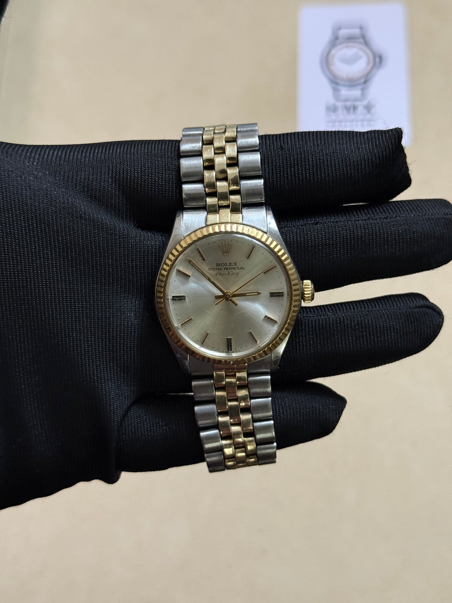🟢 Rolex Air-King 5501 Two Tone 🟢