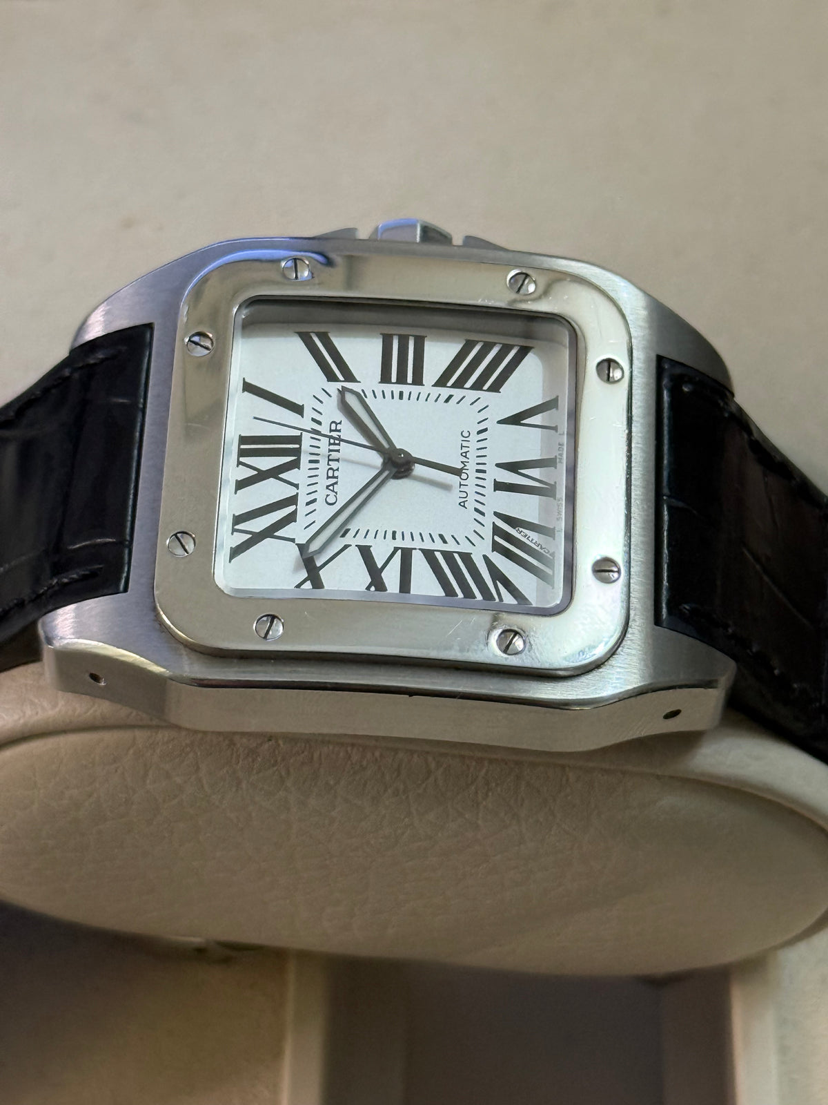 🟢 Cartier Santos 100XL + Caja 🟢