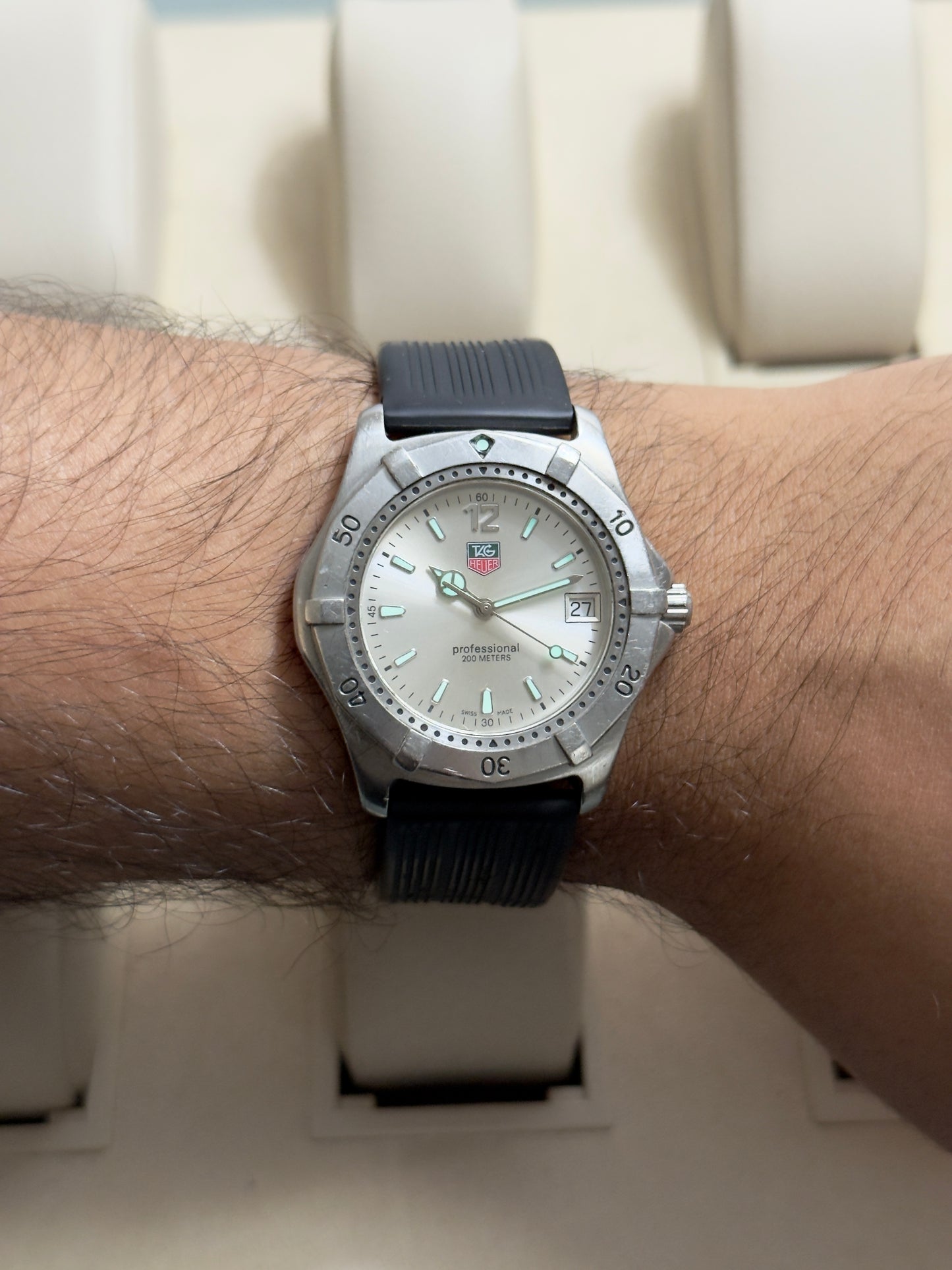 🟢 Tag Heuer Professional 200 Silver 🟢