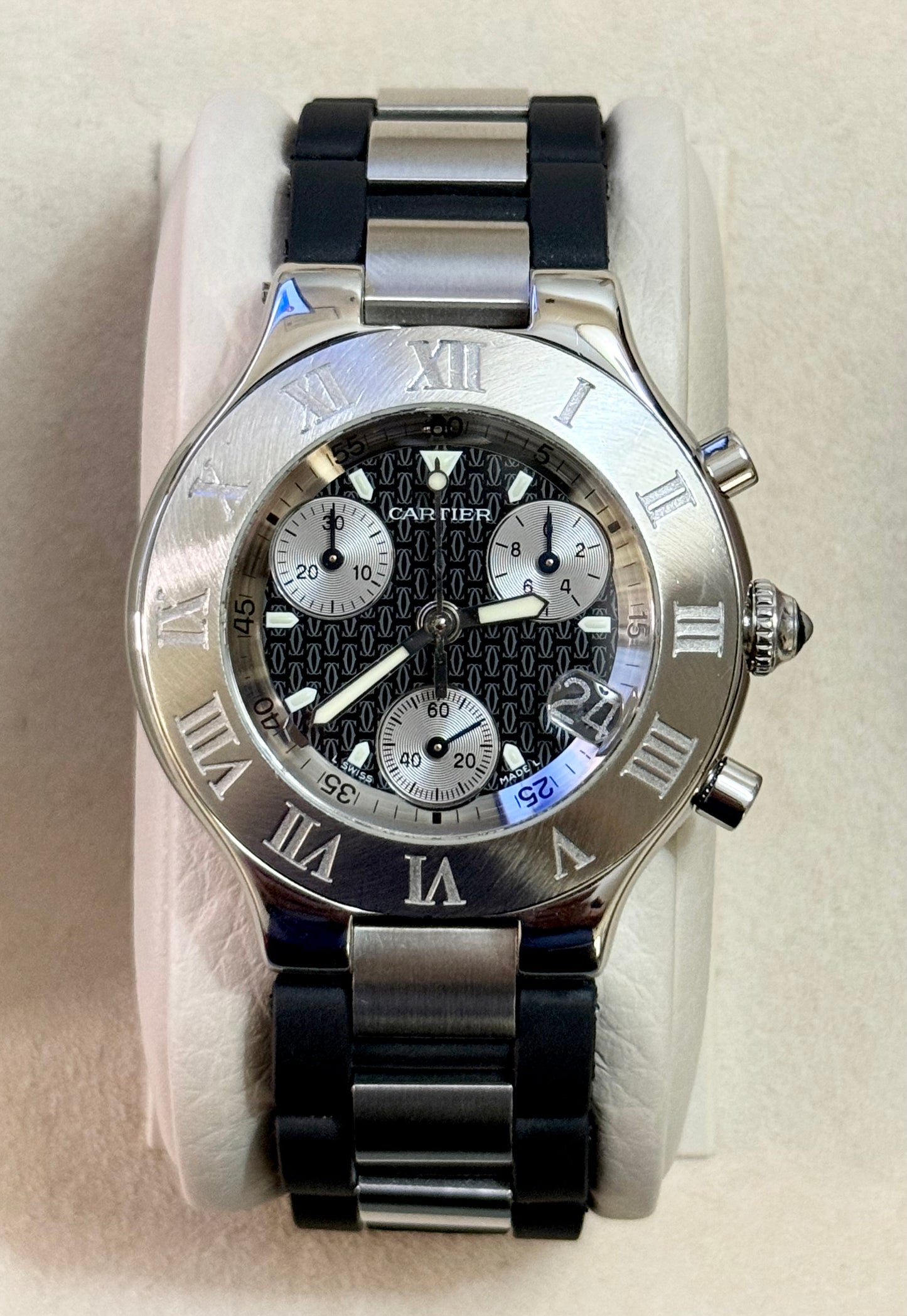 🟢 Cartier Chronoscaph 21 🟢