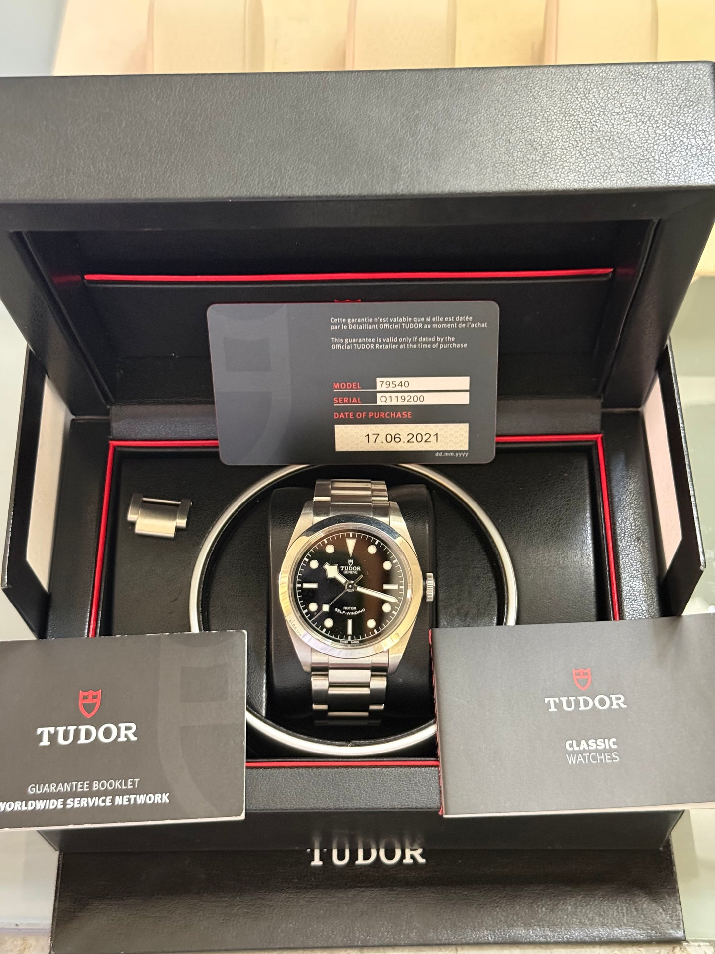 🟢 Tudor BlackBay Heritage Box & Papers 🟢