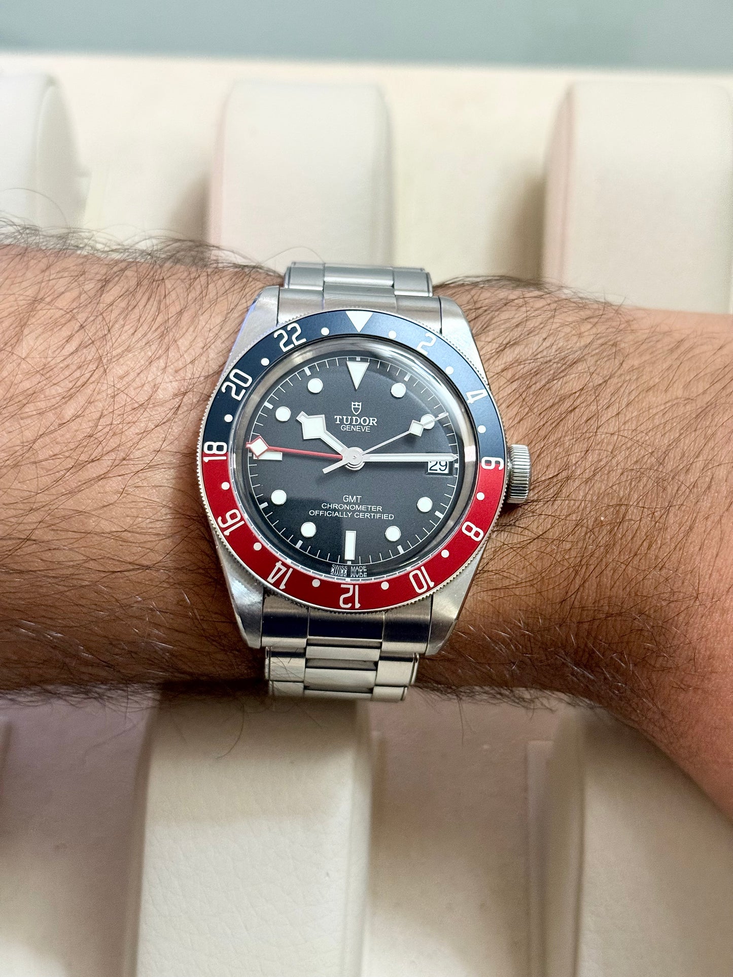 🟢 Tudor Blackbay Pepsi GMT + Pouch 🟢