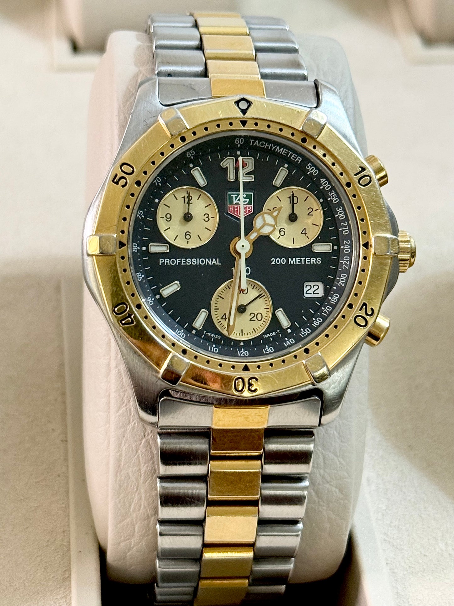 🟢 Tag Heuer Professional 200 Chrono + Box 🟢