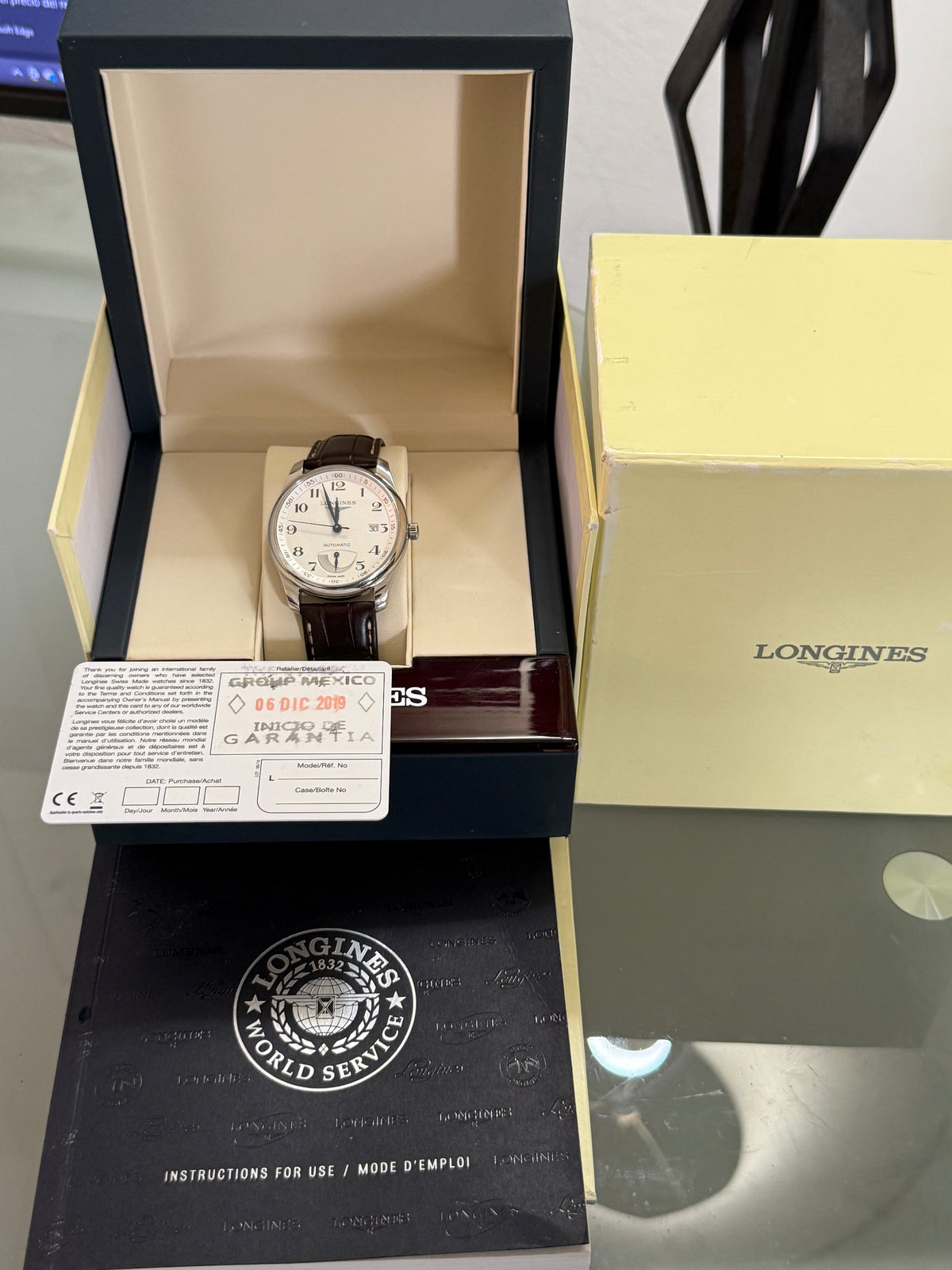 🟢 Longines Master Collection Power Reserve Box & Papers 🟢