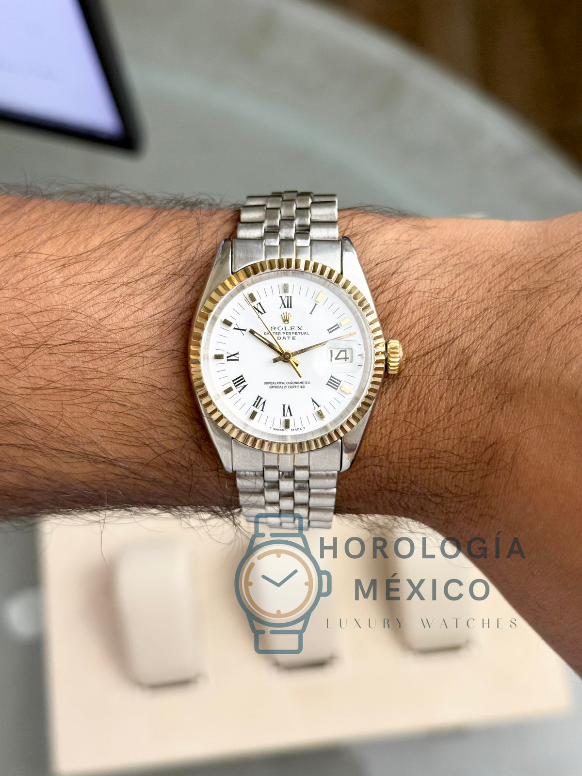 🟢 Rolex Date Buckley Dial 🟢