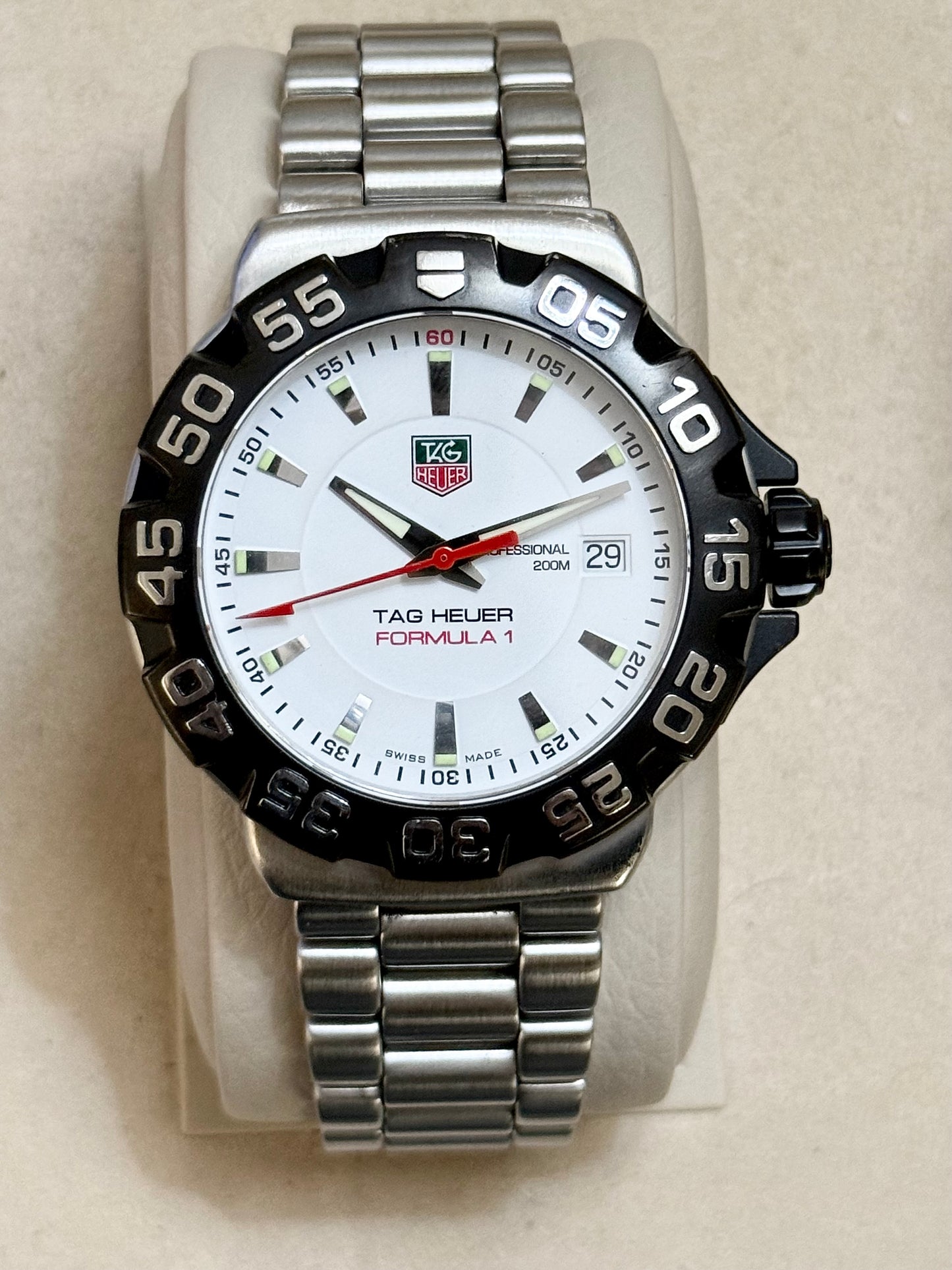 🟢 Tag Heuer F1 + Papers 🟢