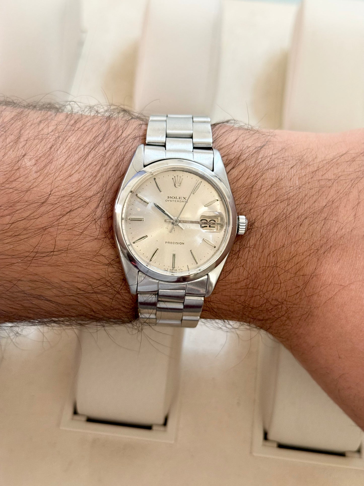 🟢 Rolex Oysterdate Precision w/Box 🟢