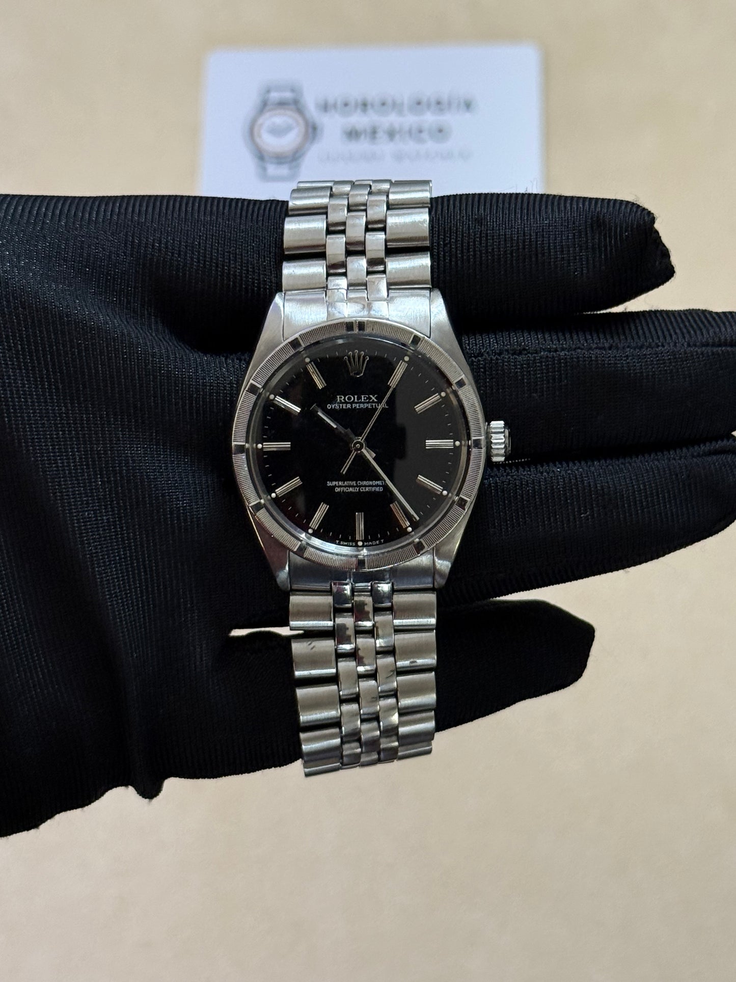 🟢 Rolex Oyster Perpetual Black Dial 🟢