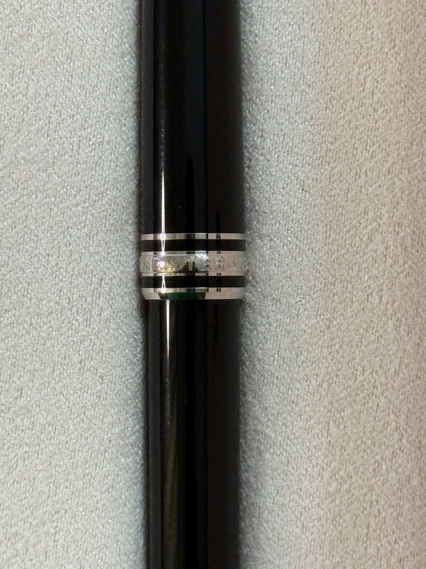🟢 Pluma Montblanc Meisterstück Giratoria Platinada w/Box 🟢