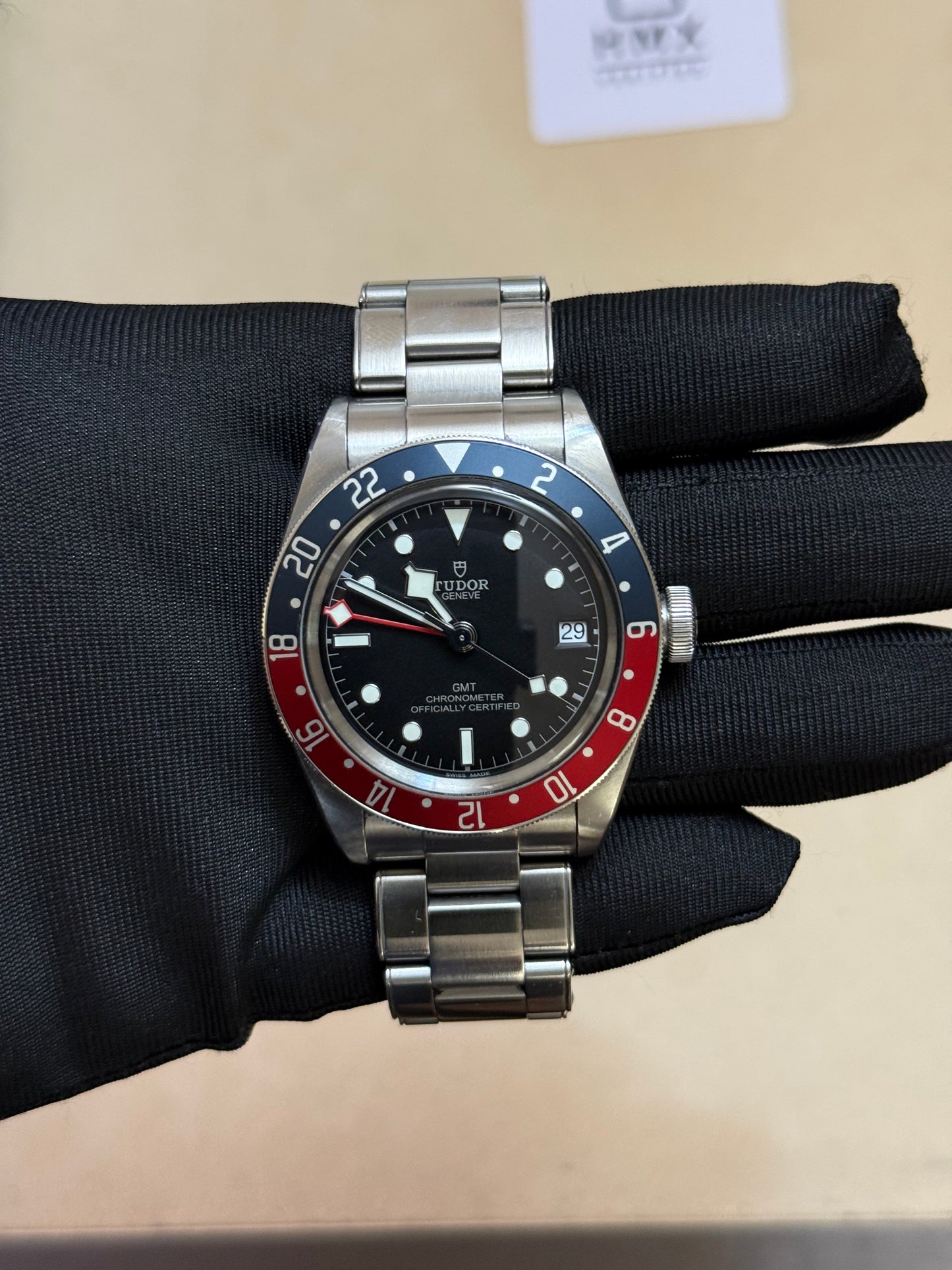 🟢 Tudor Blackbay Pepsi GMT + Pouch 🟢