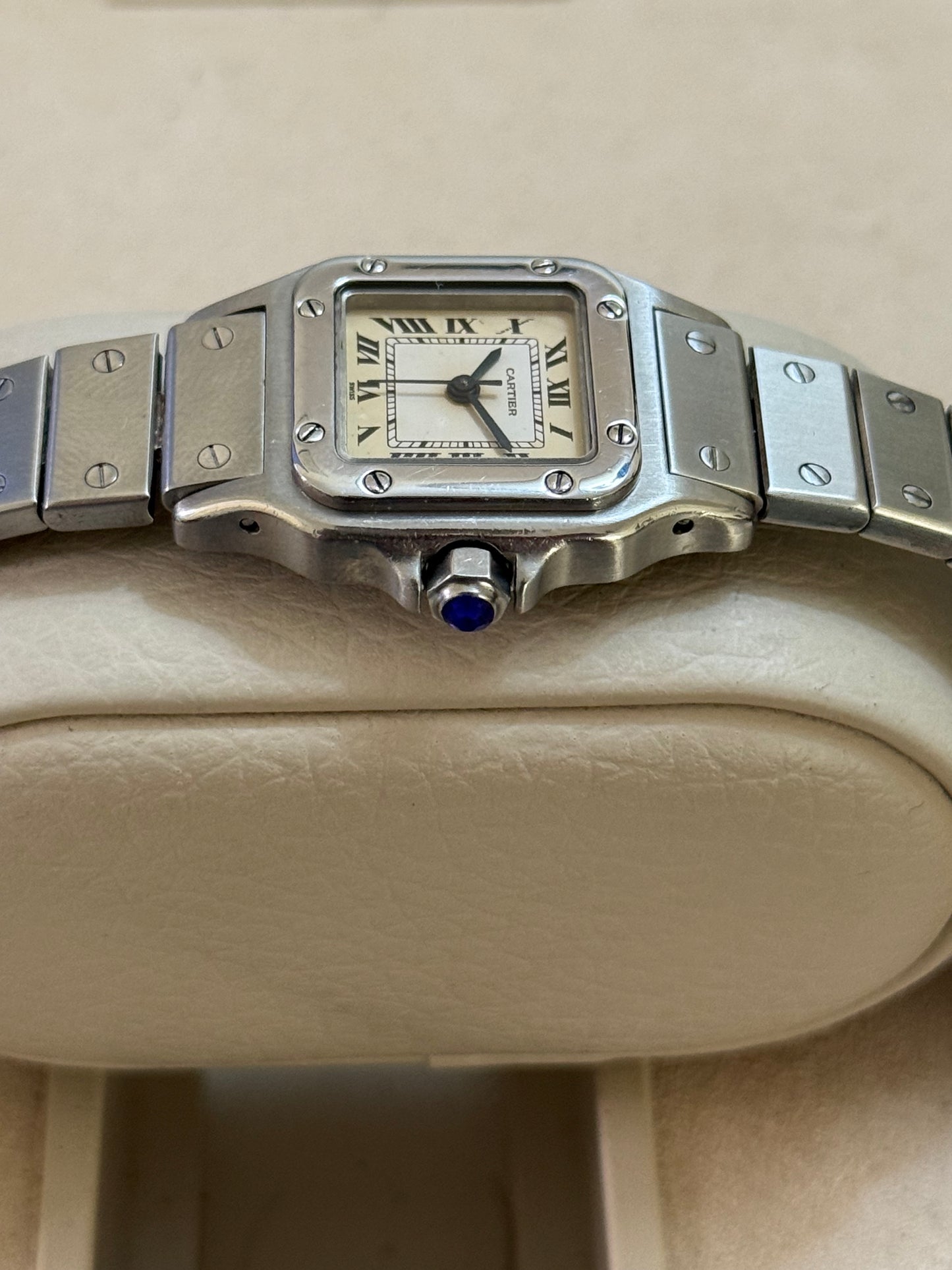 🟢 Cartier Santos Galbée (S) 🟢