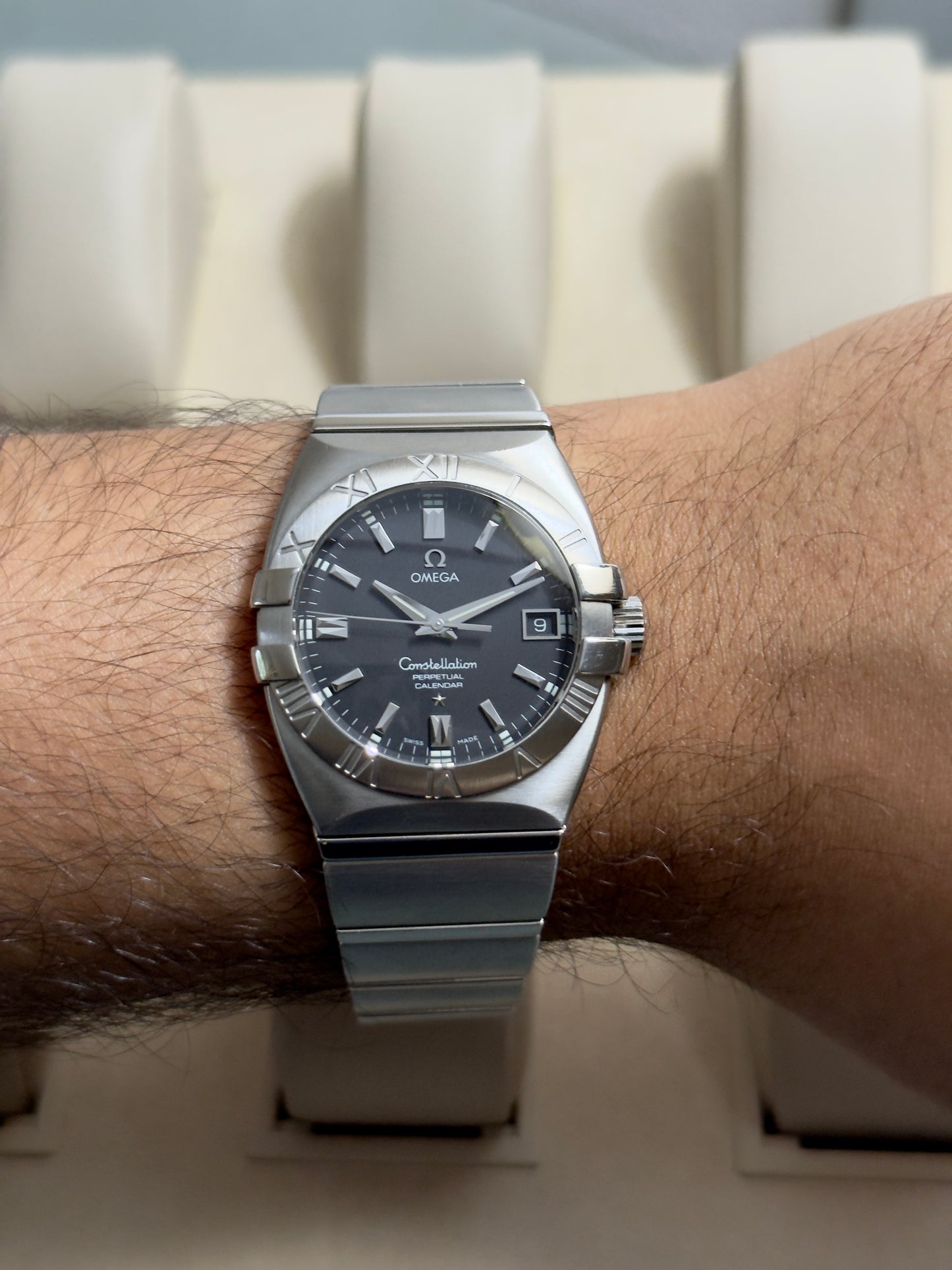 🟢 Omega Constellation Double Eagle Perpetual Calendar 🟢