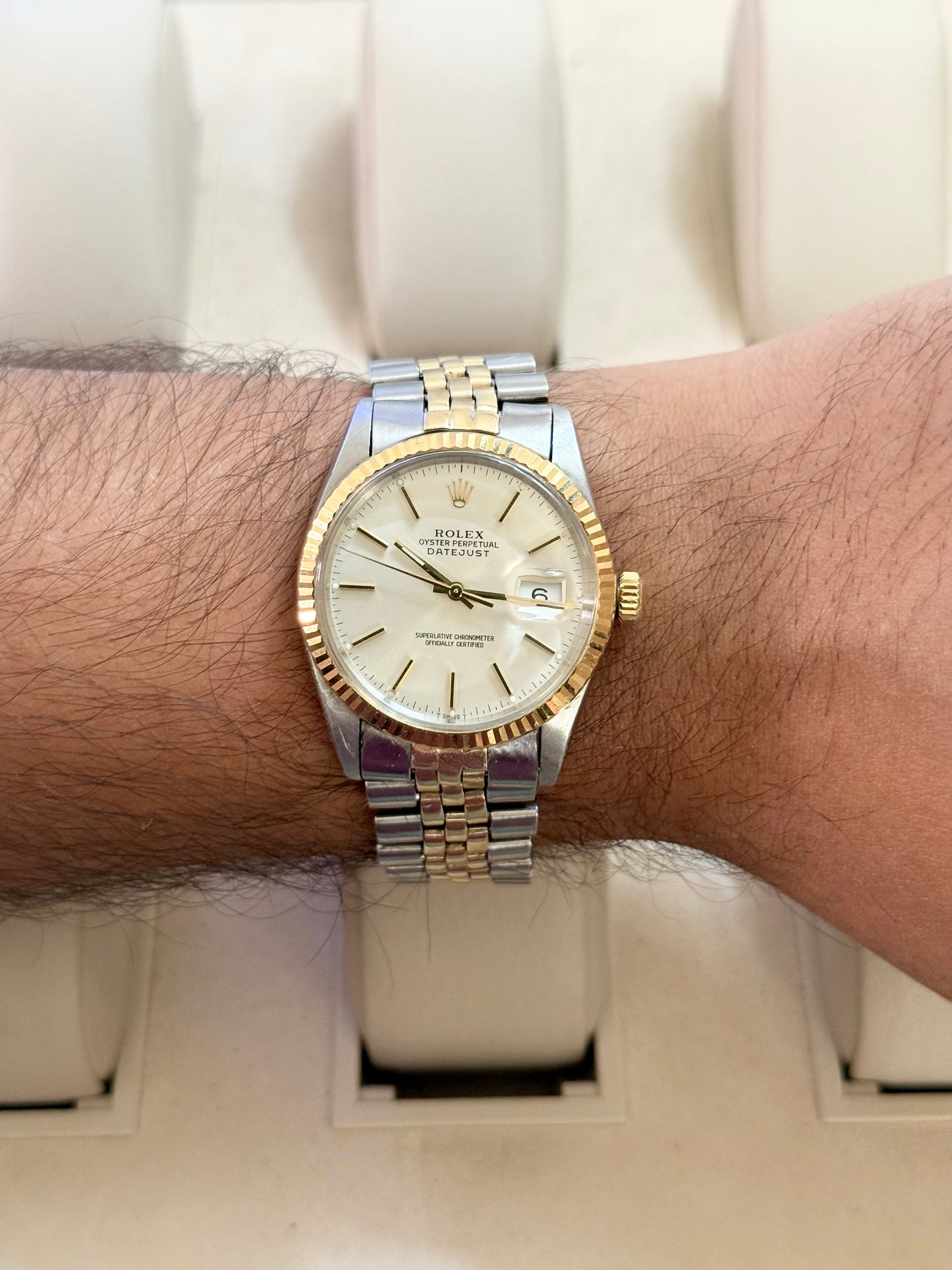 🟢 Rolex Datejust 16013 Two Tone 🟢