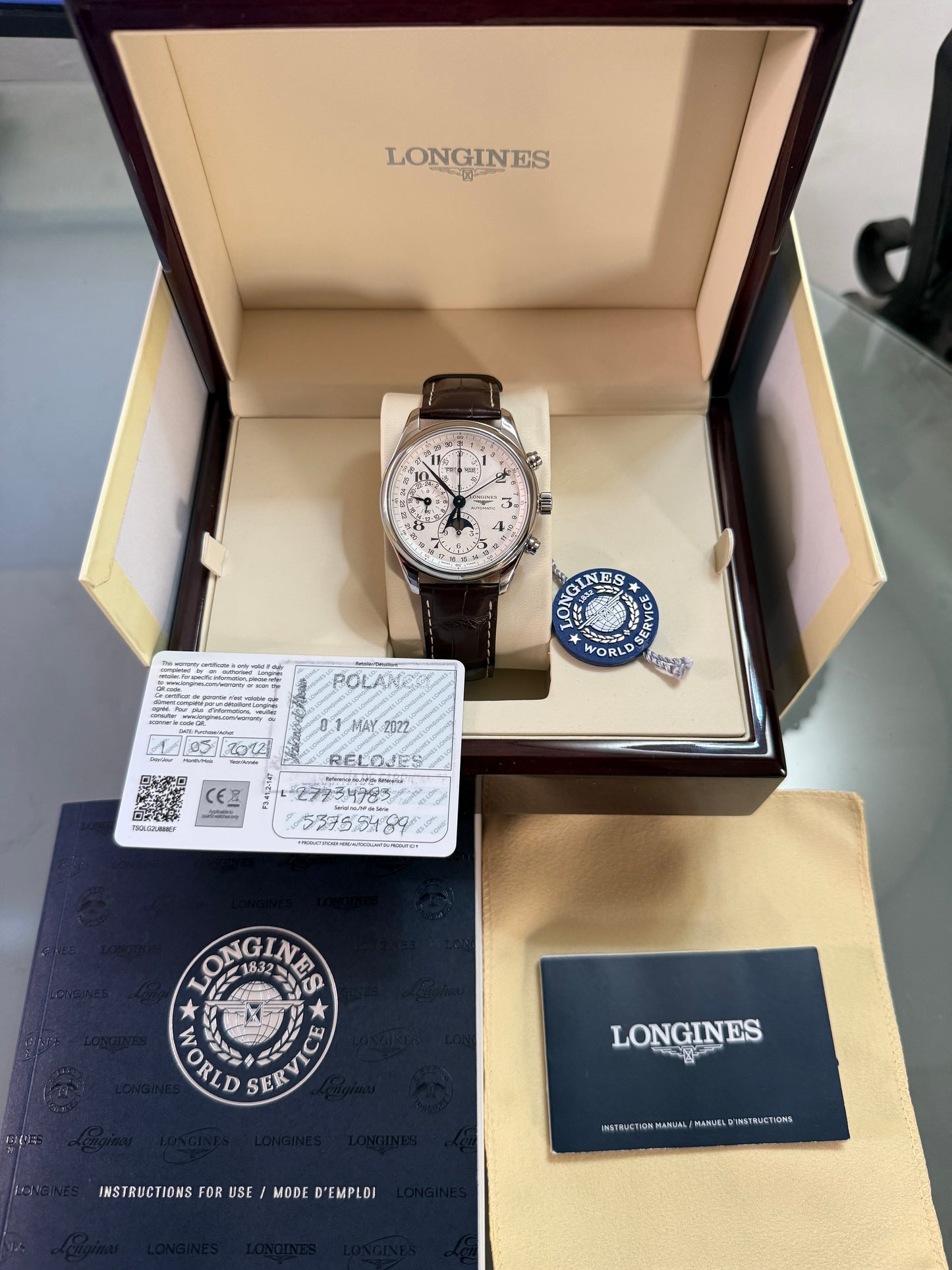 🟢 Longines Master Collection Complications Full Set 🟢