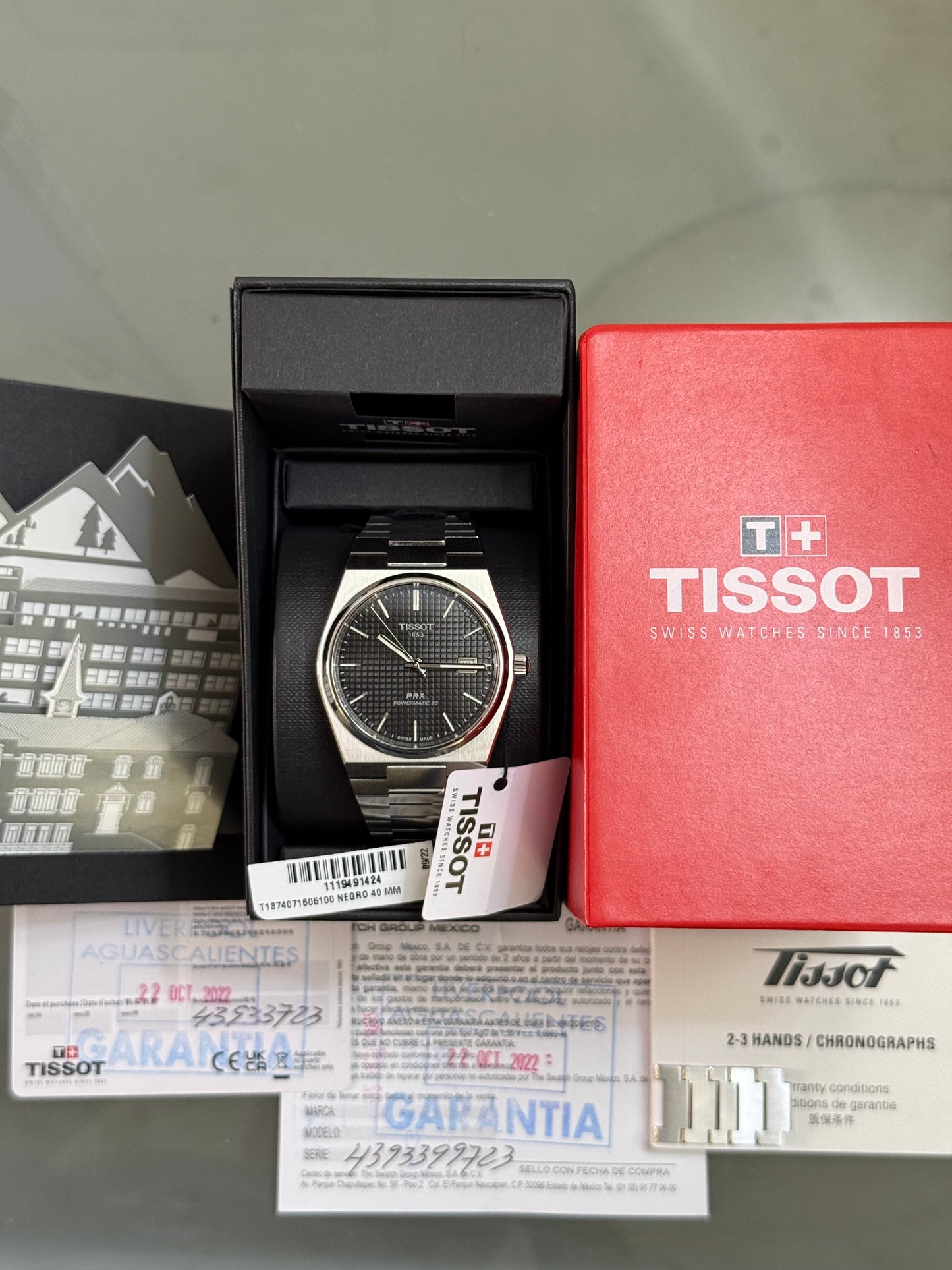 🟢 Tissot PRX Powermatic 80 Black Dial FULL SET 🟢
