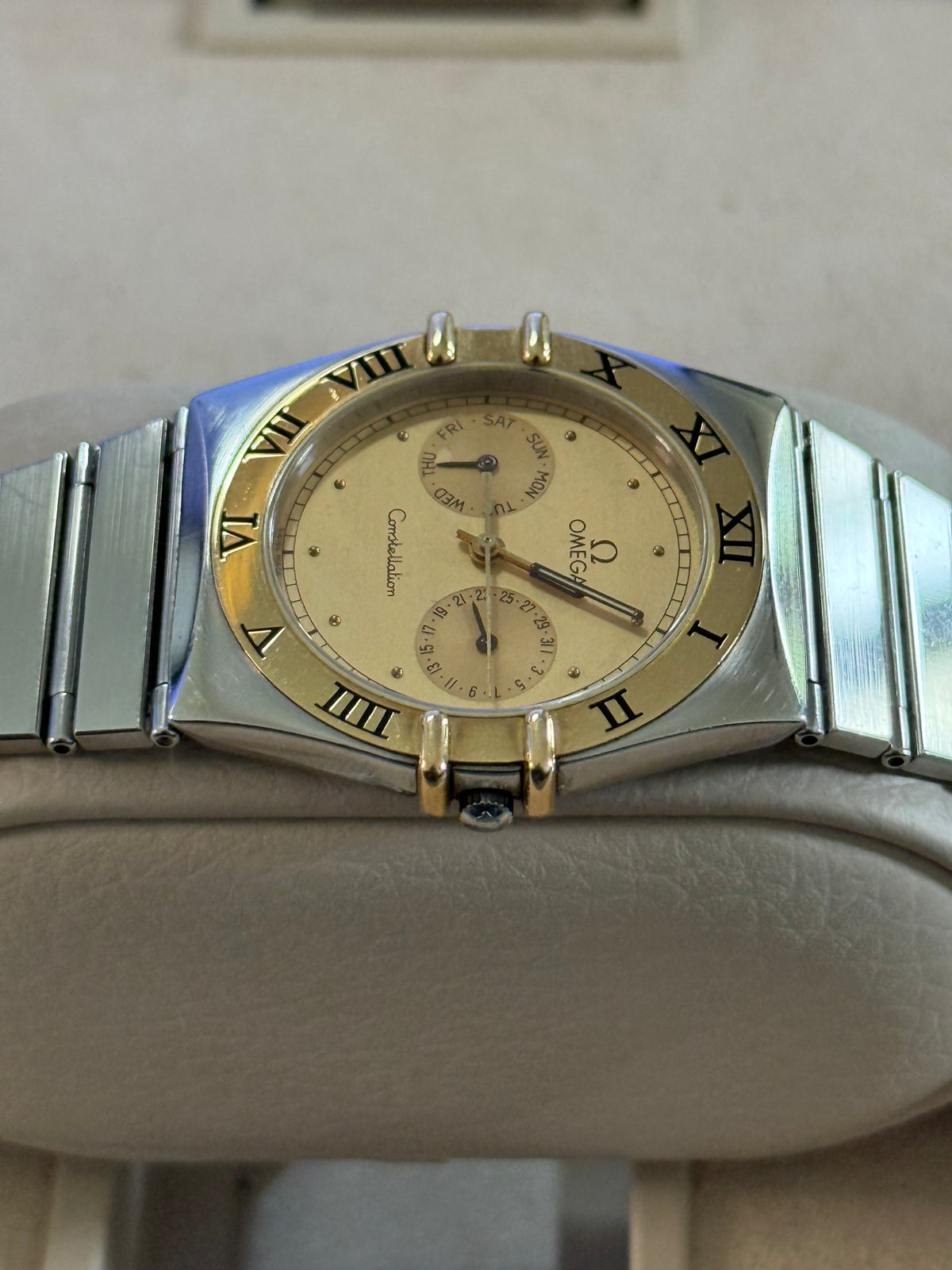 🟢 Omega Constellation Manhattan Day & Date 🟢