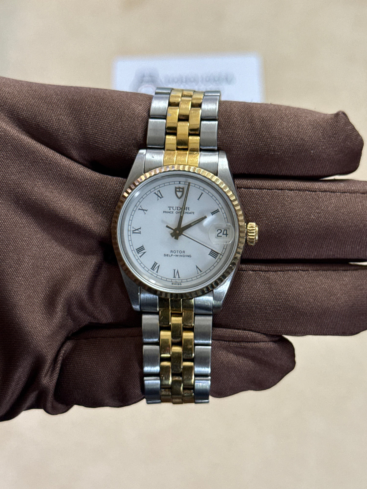 🟢 Tudor Prince Oysterdate Buckley Dial by Rolex 🟢