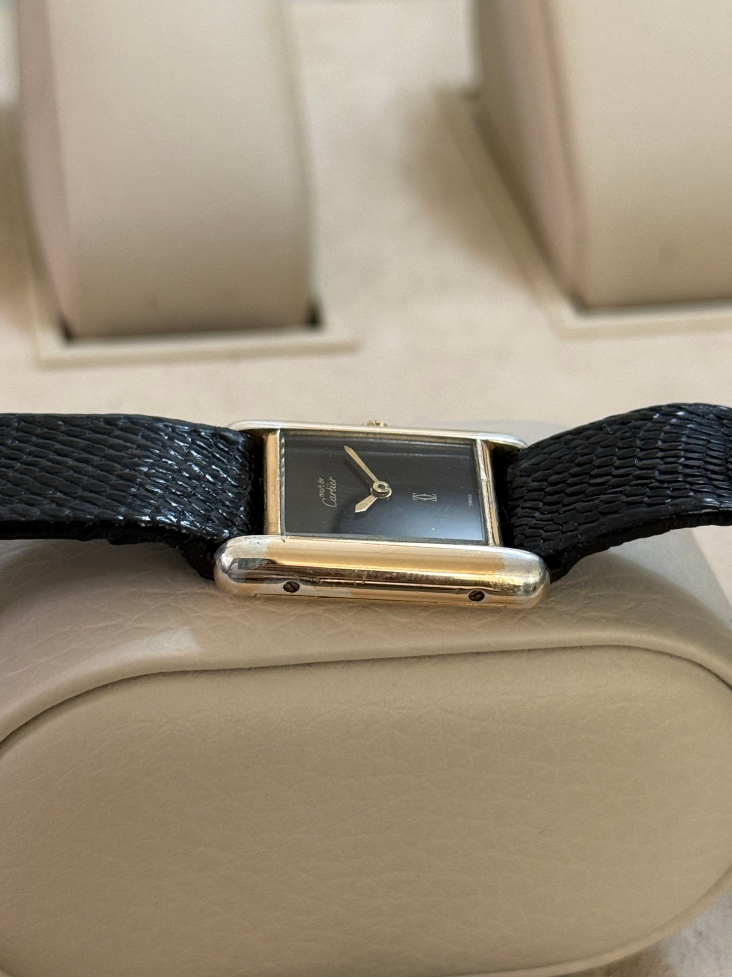 🟢 Must de Cartier Black Tank 🟢