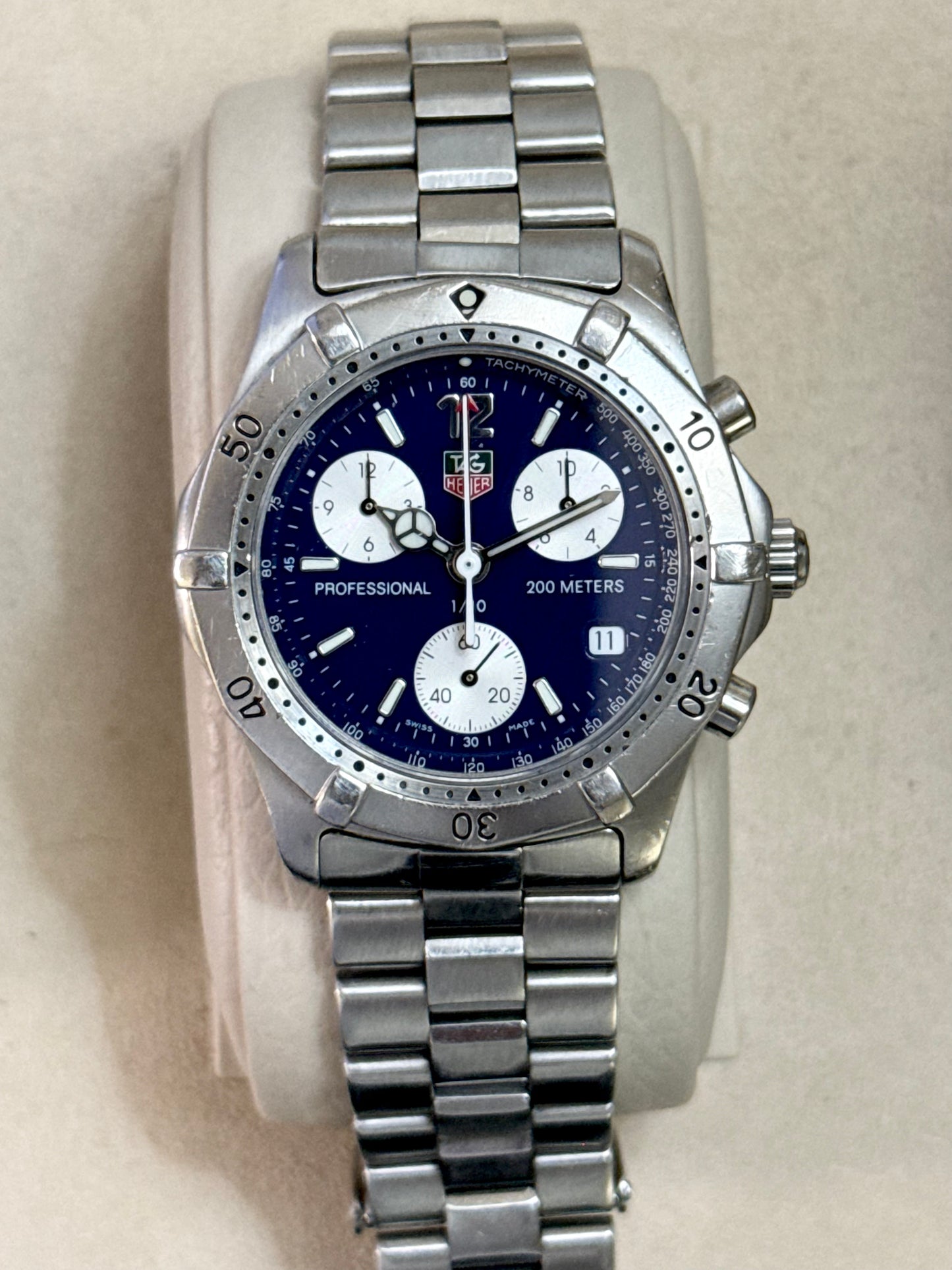 🟢 Tag Heuer Professional 200 Chrono “ Reverse Panda” 🟢