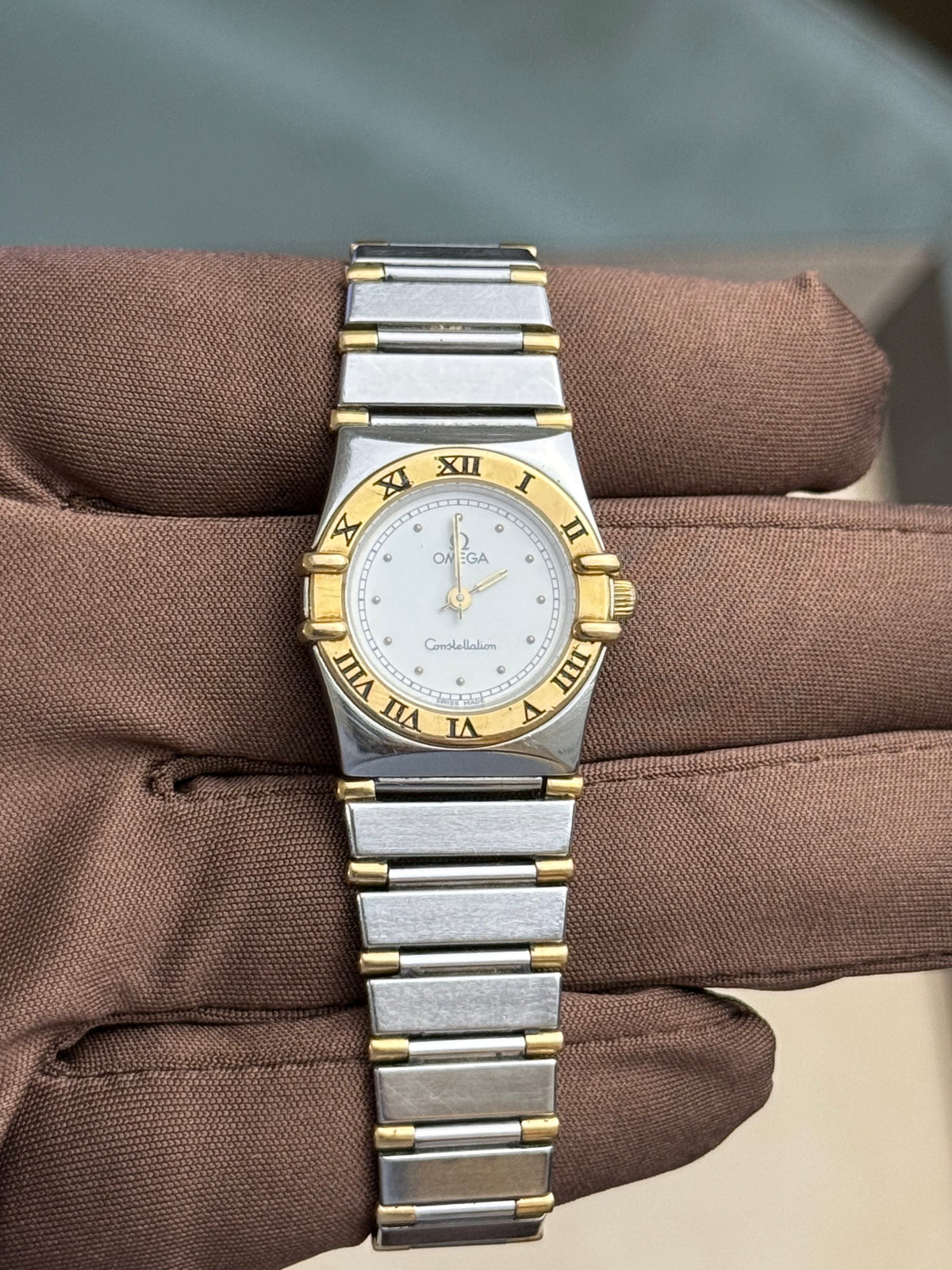 🟢 Omega Constellation Manhattan Lady Oro 18K 🟢