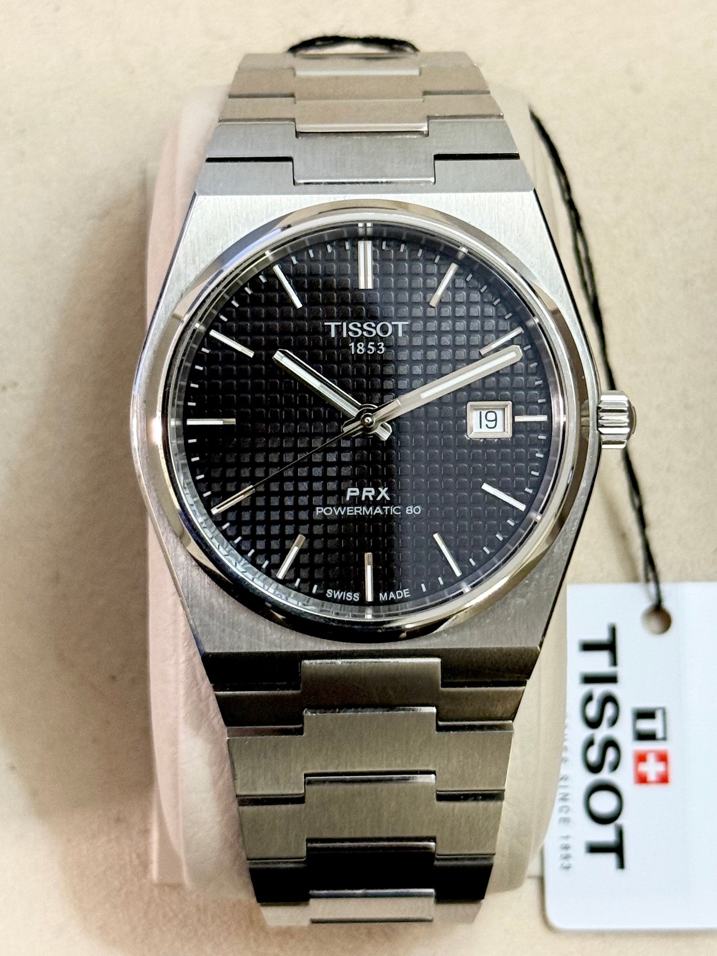 🟢 Tissot PRX Powermatic 80 Black Dial FULL SET 🟢