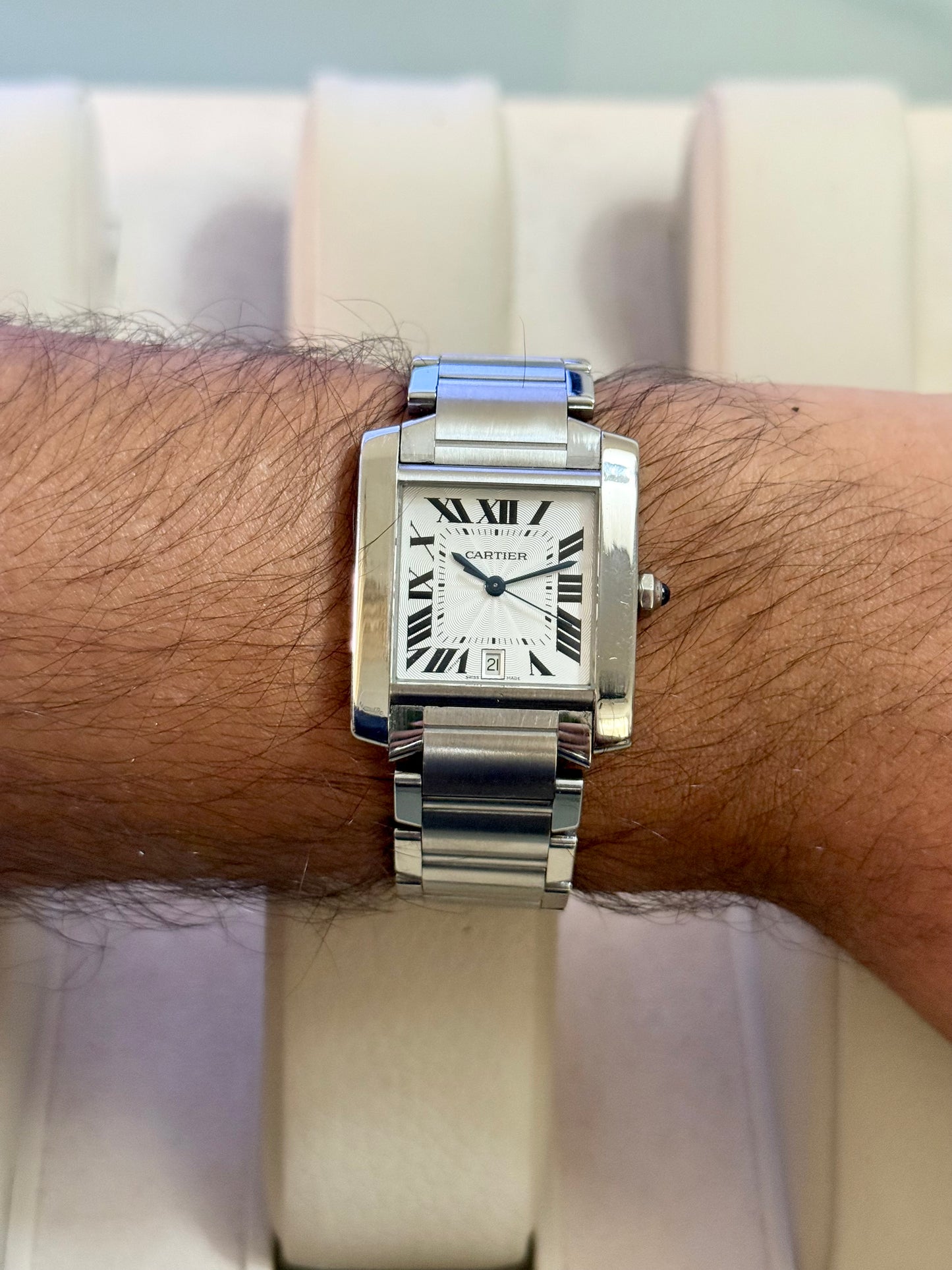🟢 Cartier Tank Française (L) 🟢