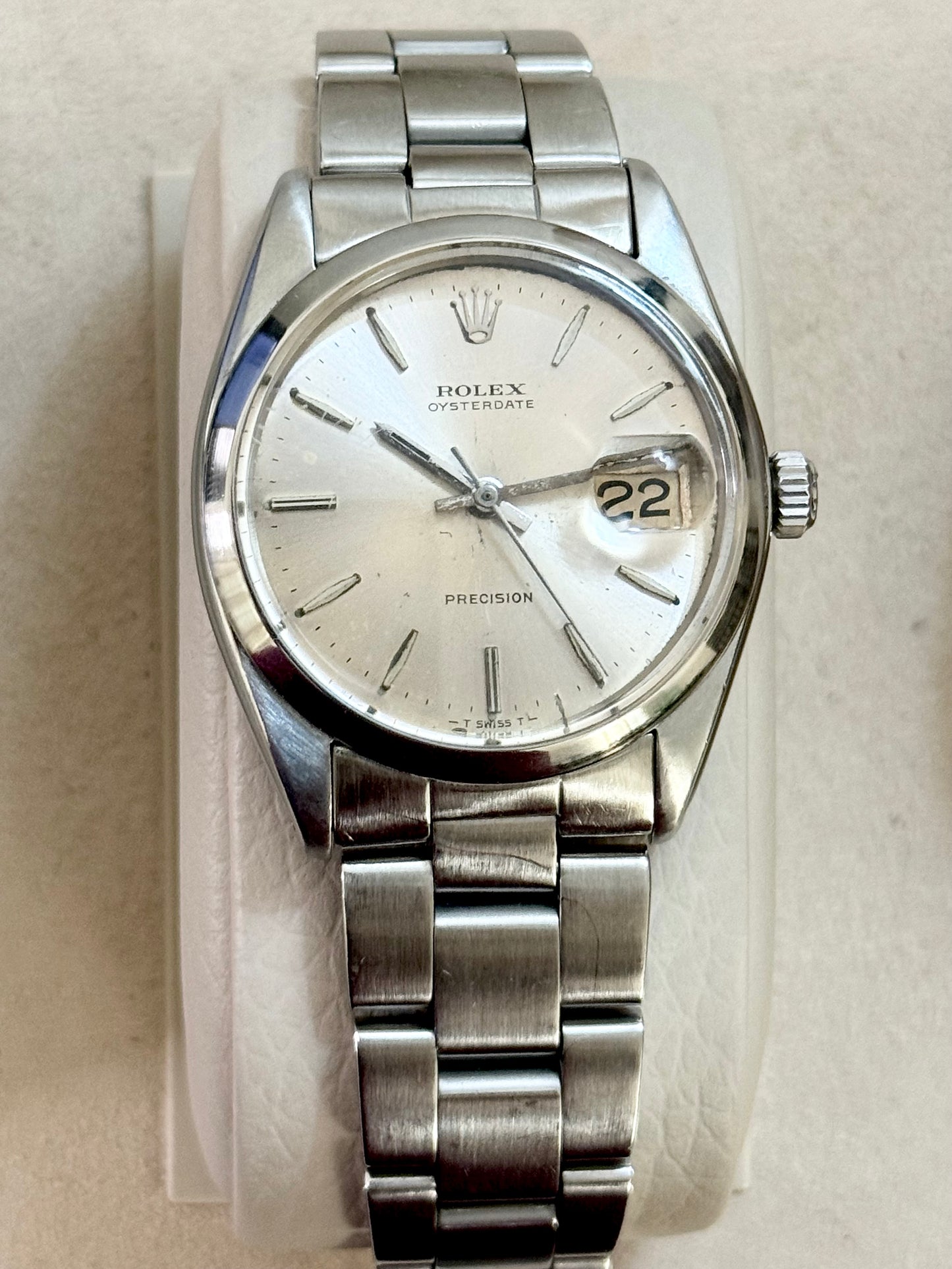 🟢 Rolex Oysterdate Precision w/Box 🟢