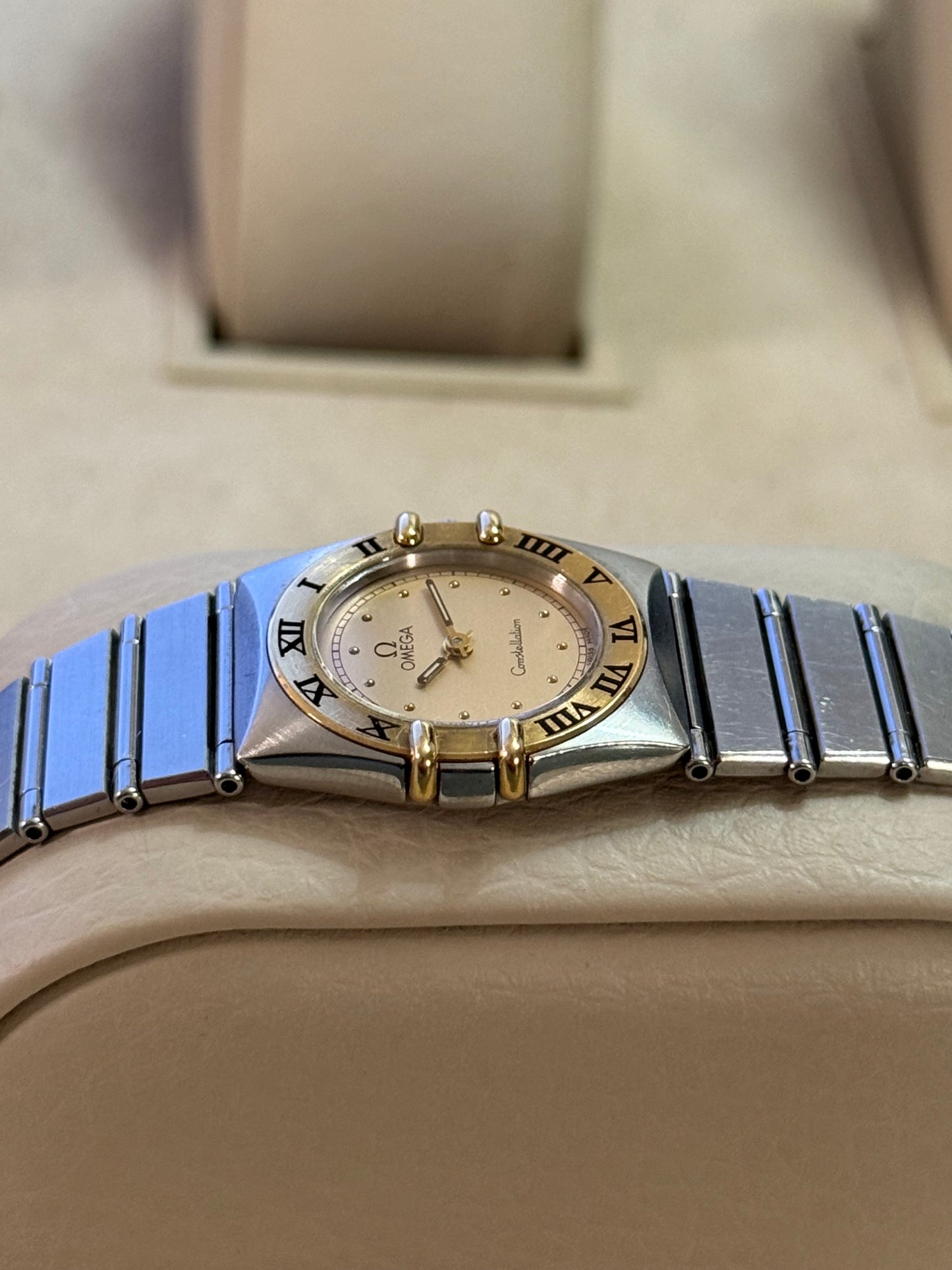 🟢 Omega Constellation Manhattan Lady Oro 18K 🟢