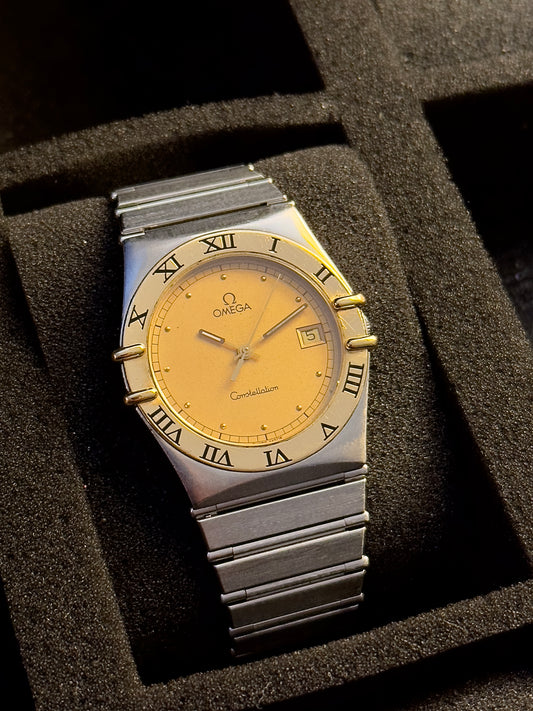 Omega Constellation Oro 18k Champagne