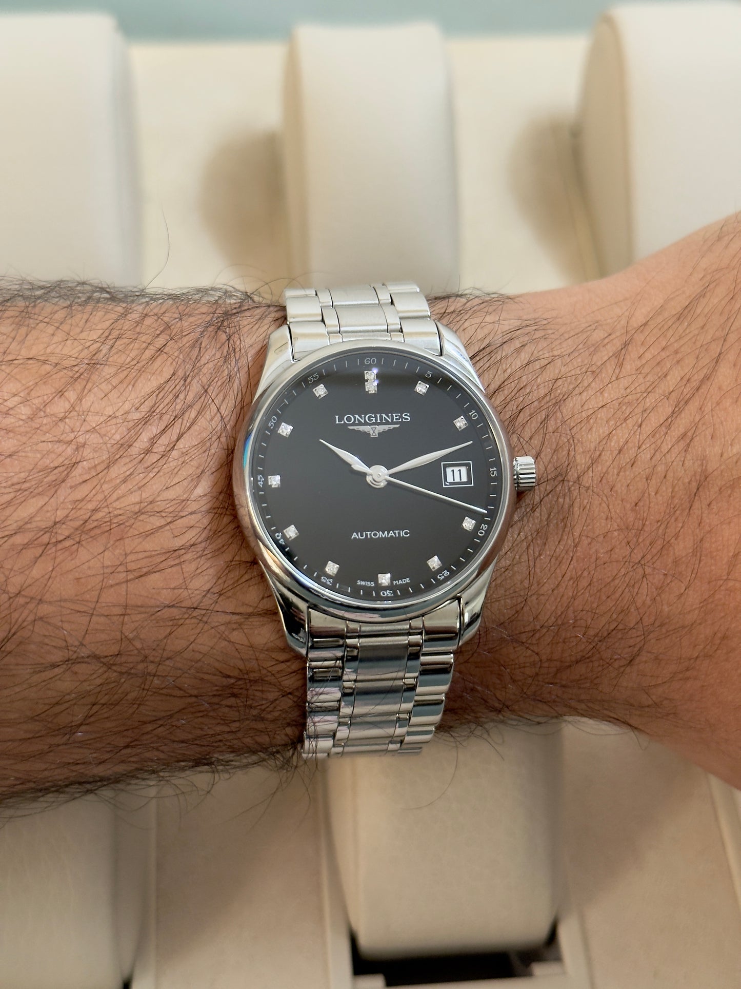 🟢 Longines Master Collection Black Diamond 🟢