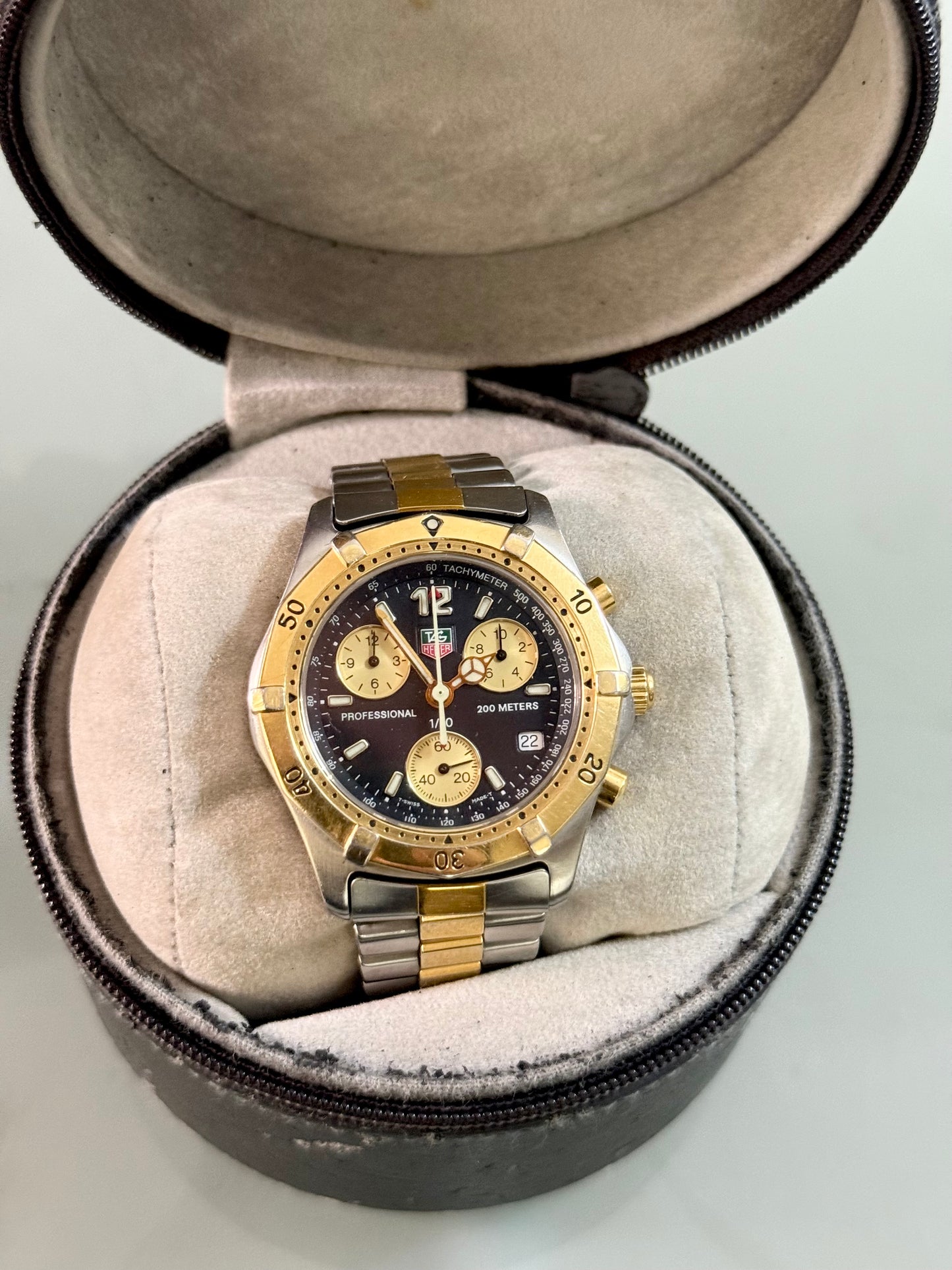 🟢 Tag Heuer Professional 200 Chrono + Box 🟢