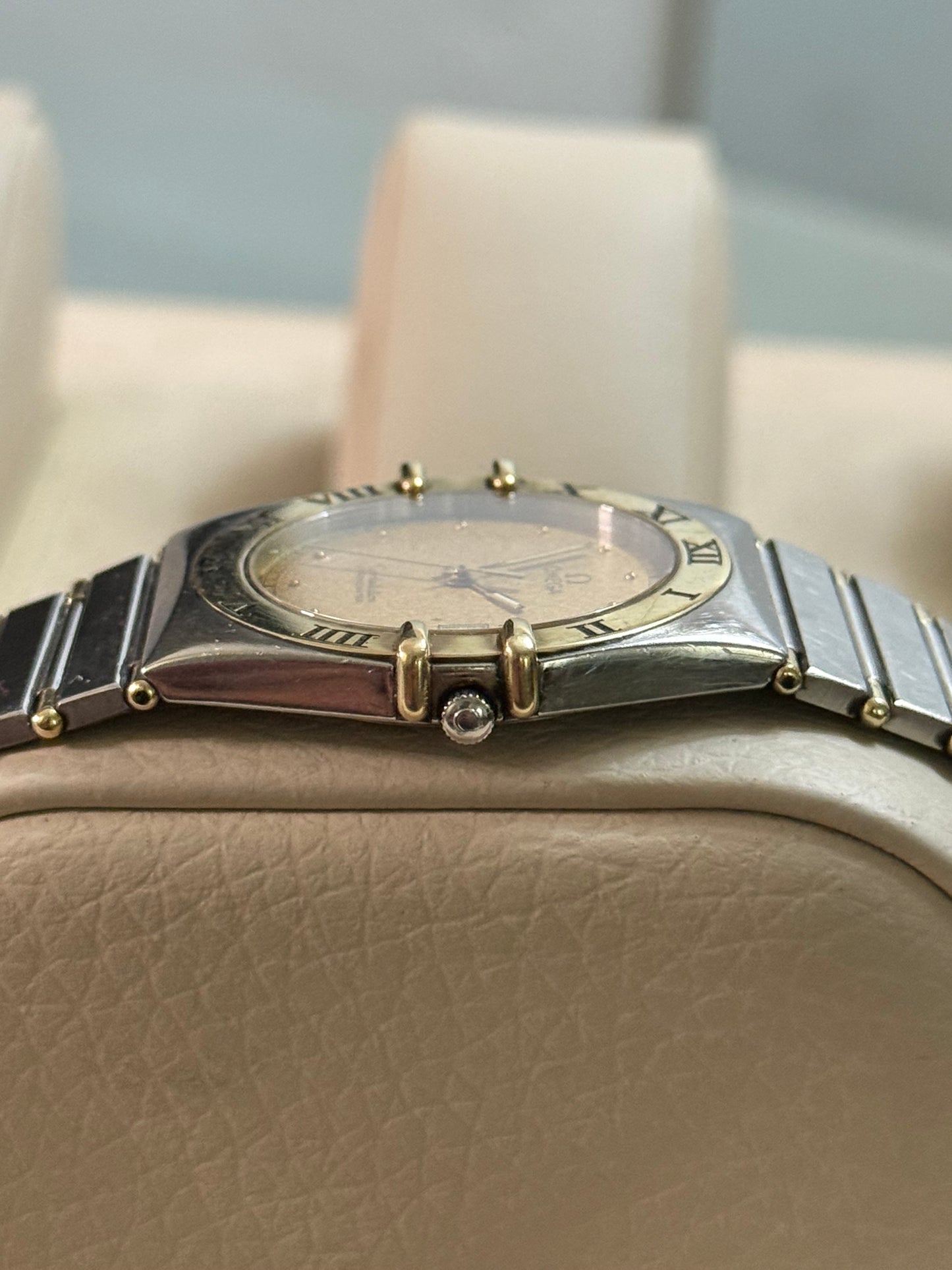 🟢 Omega Constellation Manhattan Oro + Papers 🟢