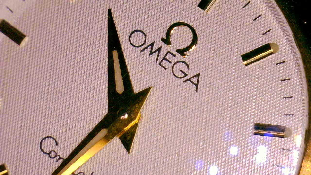 🟢 Omega Constellation Manhattan Lady Two Tone Barras de Oro + Box, Manual y Cubre Polvo 🟢