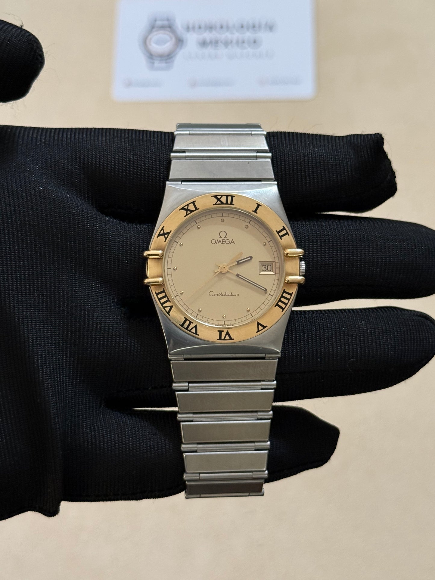 🟢 Omega Constellation Manhattan Oro 🟢