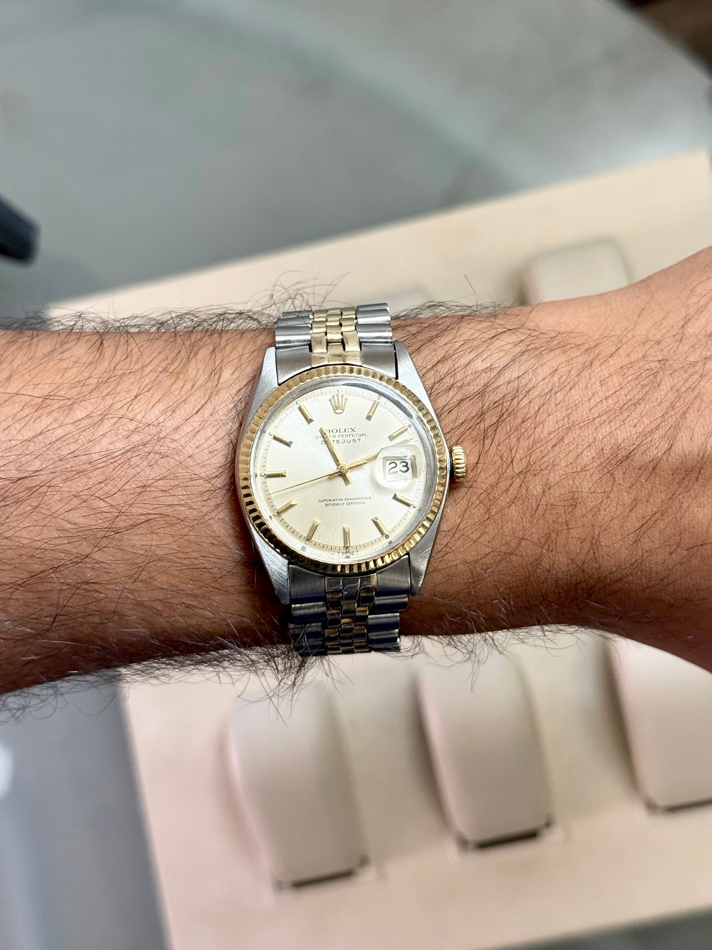 🟢 Rolex Datejust 1601 Two-Tone + Box 🟢