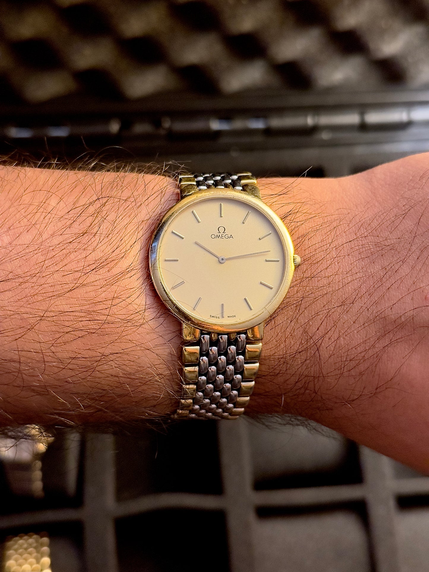 Omega DeVille Two-Tone