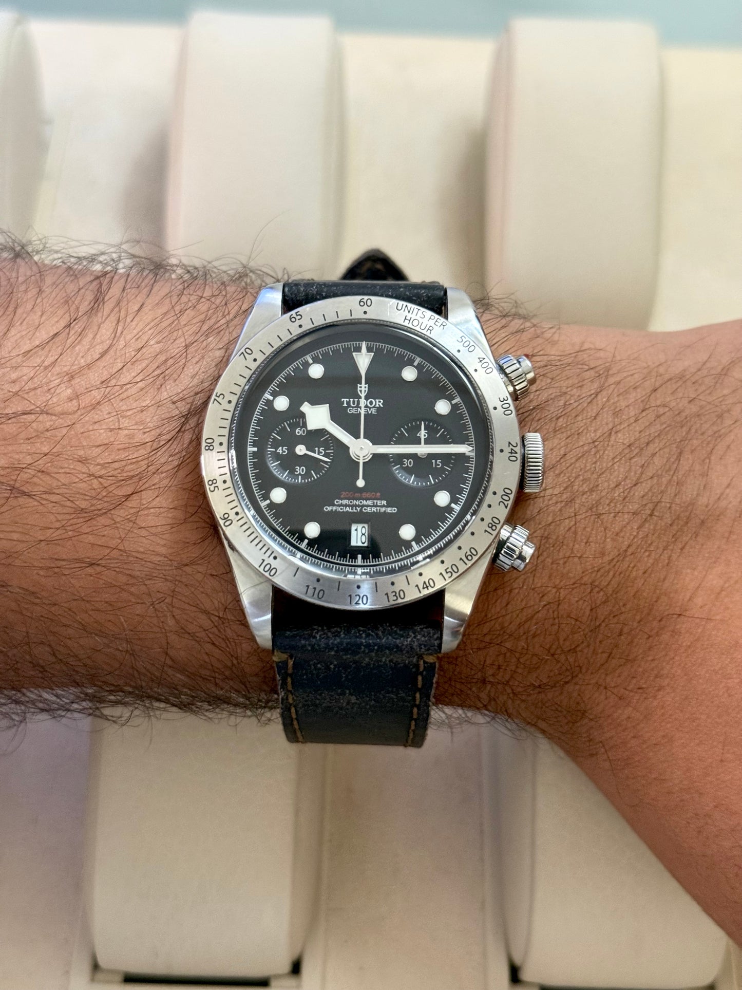 🟢 Tudor Heritage Black Bay Chrono “Darth Vader” Box & Papers 🟢