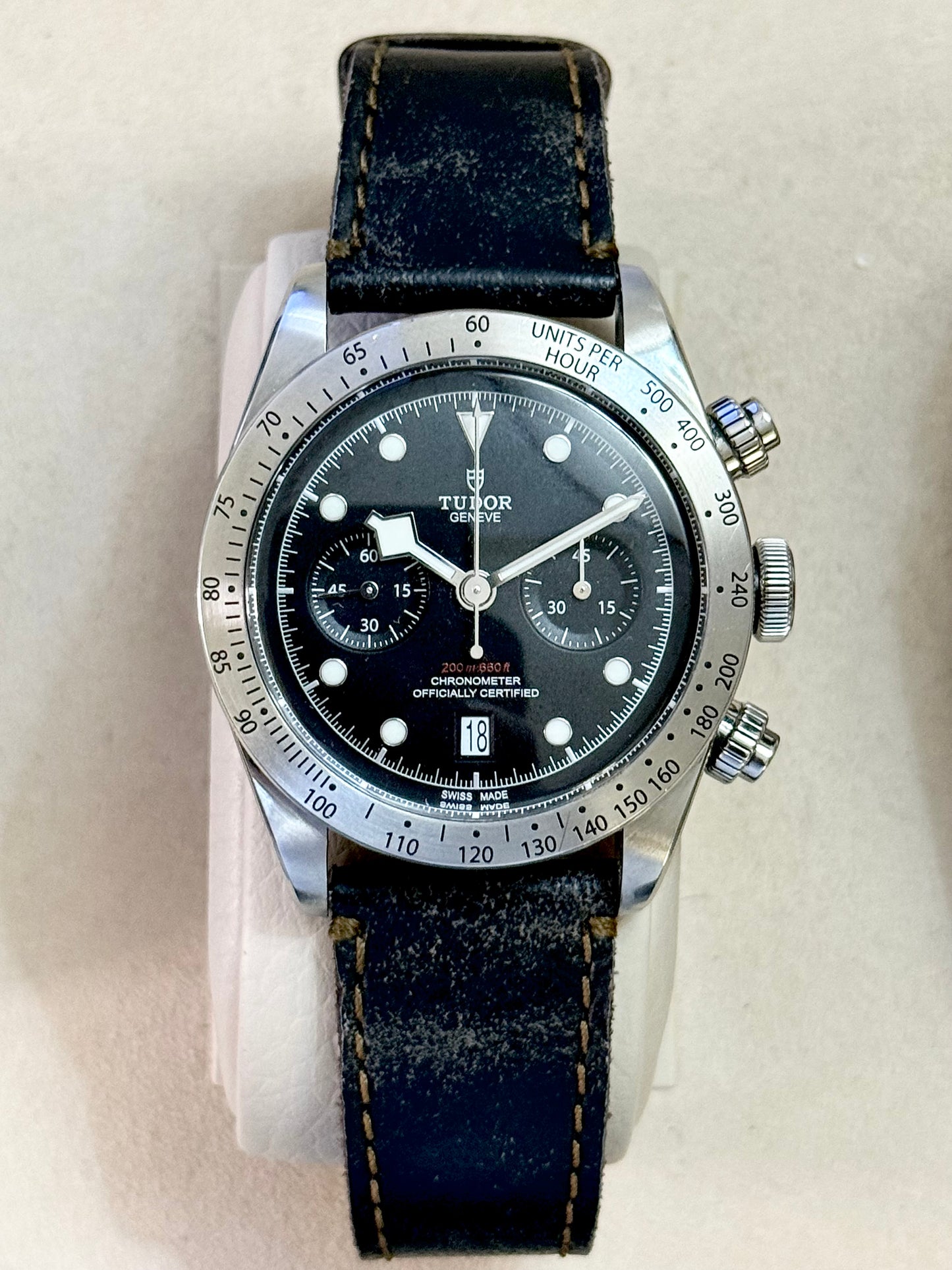🟢 Tudor Heritage Black Bay Chrono “Darth Vader” Box & Papers 🟢