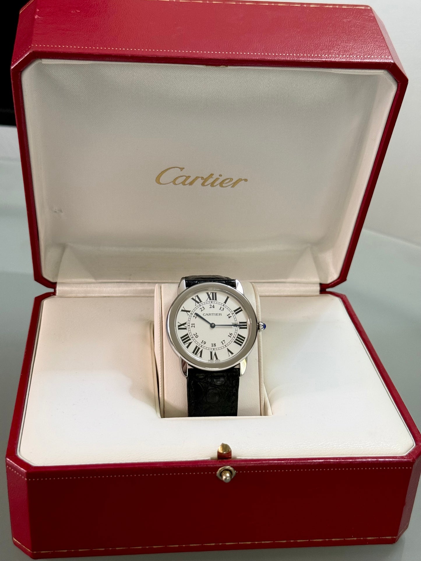 🟢 Cartier Ronde w/Box 🟢