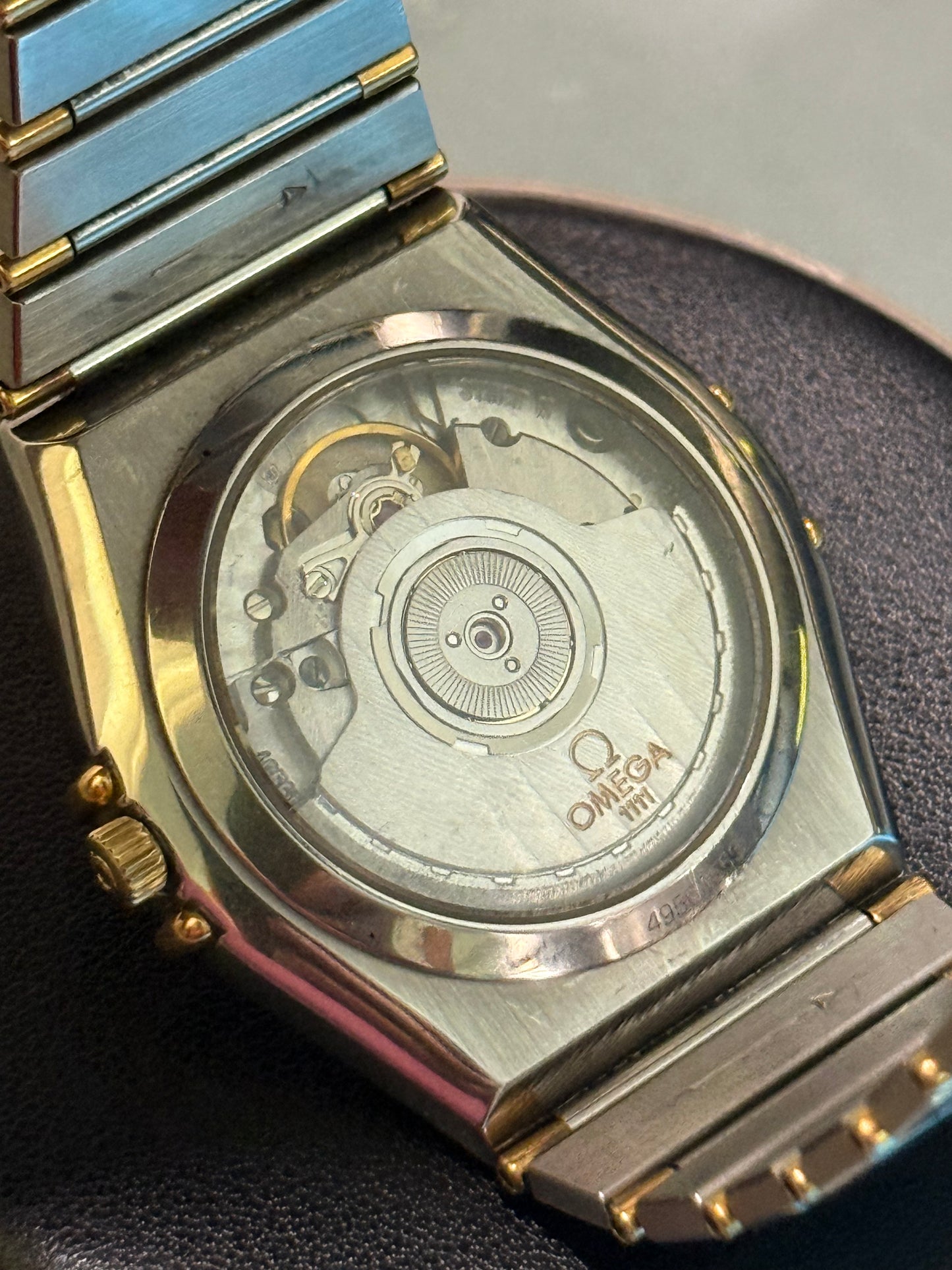 🟢 Omega Constellation Manhattan Automático Oro 🟢