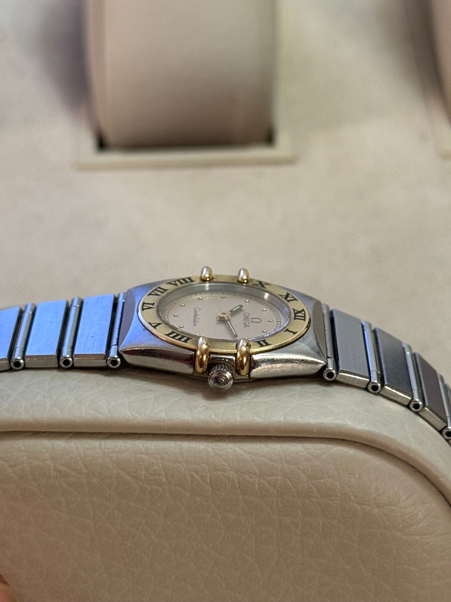 🟢 Omega Constellation Manhattan Lady Oro 18K 🟢