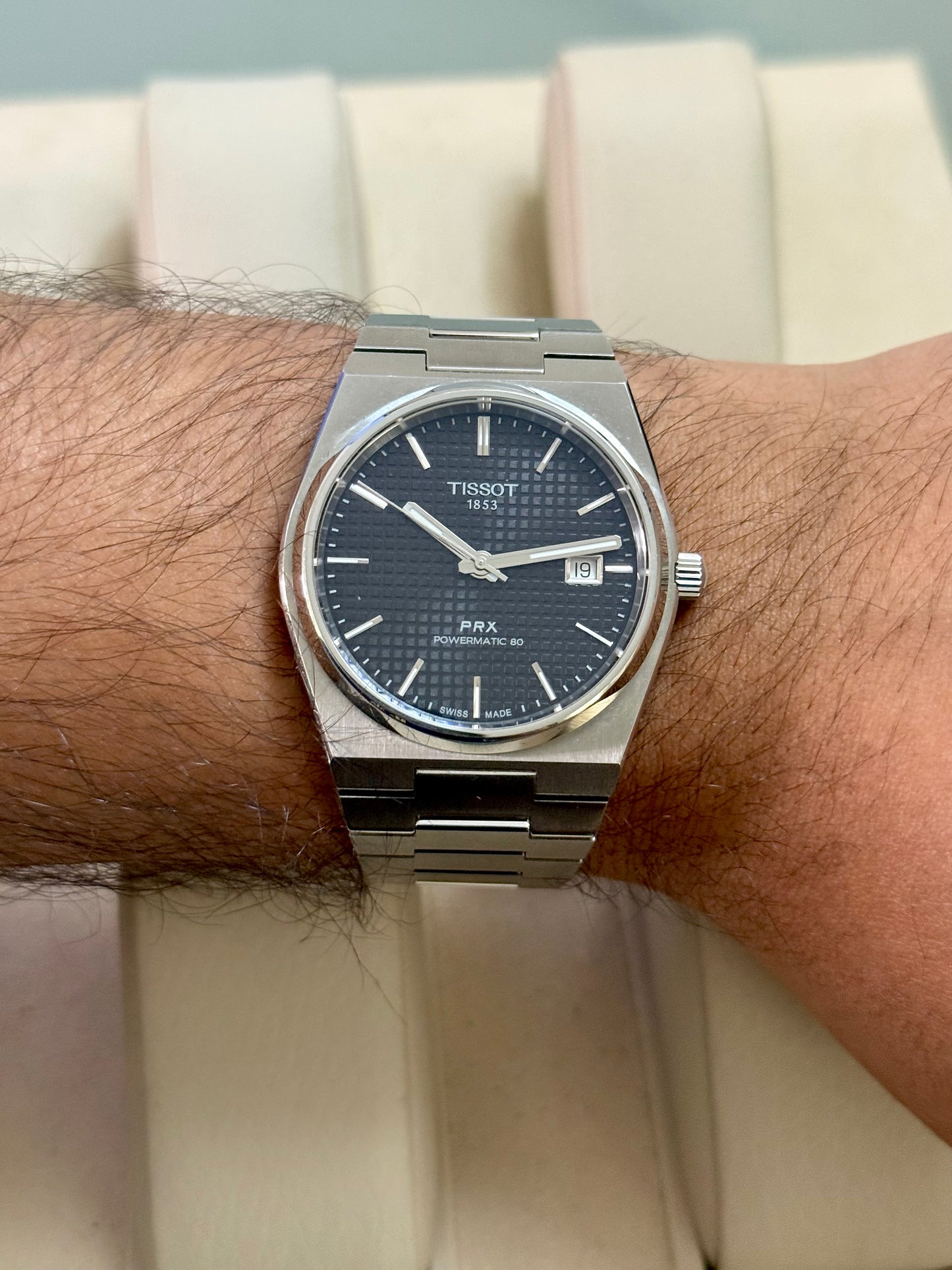 🟢 Tissot PRX Powermatic 80 Black Dial FULL SET 🟢