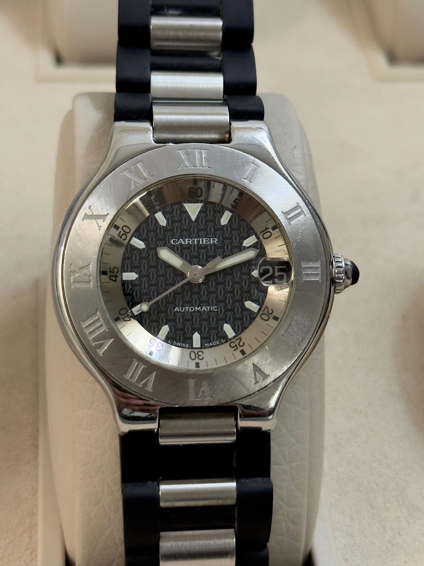 🟢 Cartier Autoscaph 21 🟢