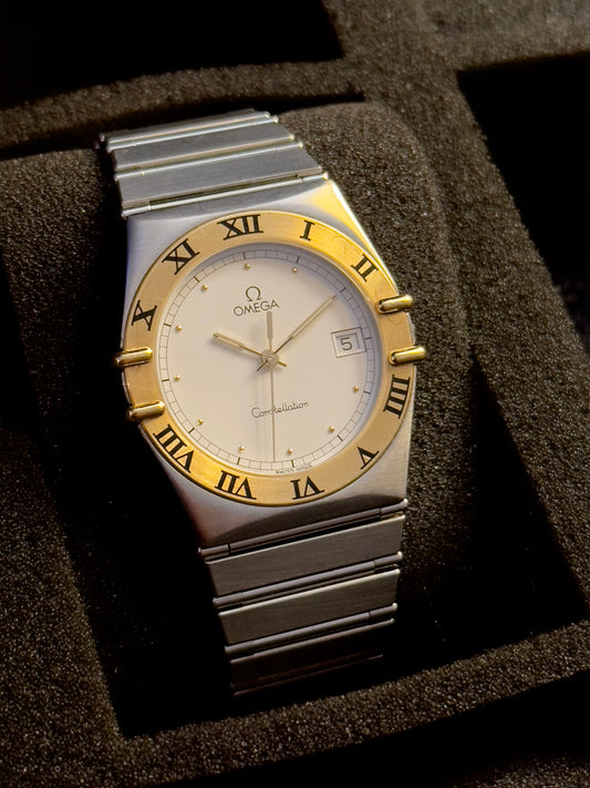 Omega Constellation Oro 18k White